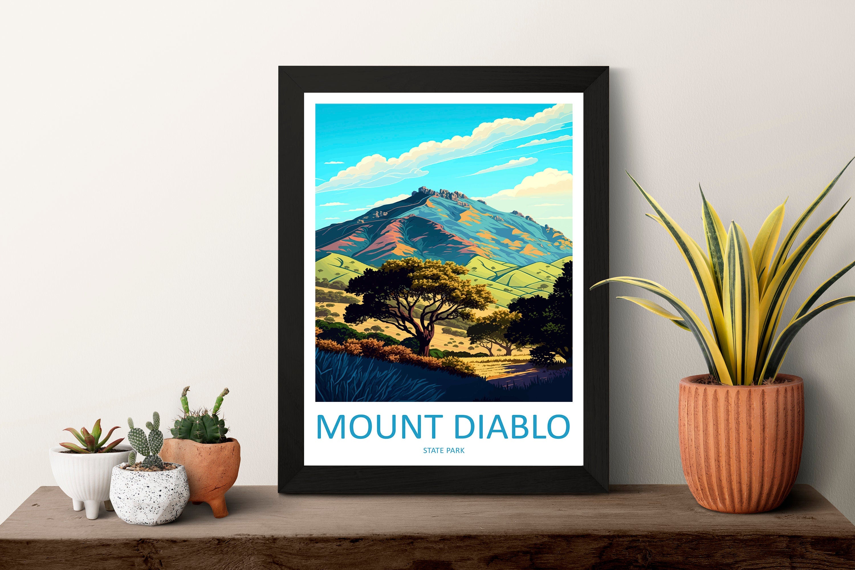 Mount Diablo State Park Travel Print