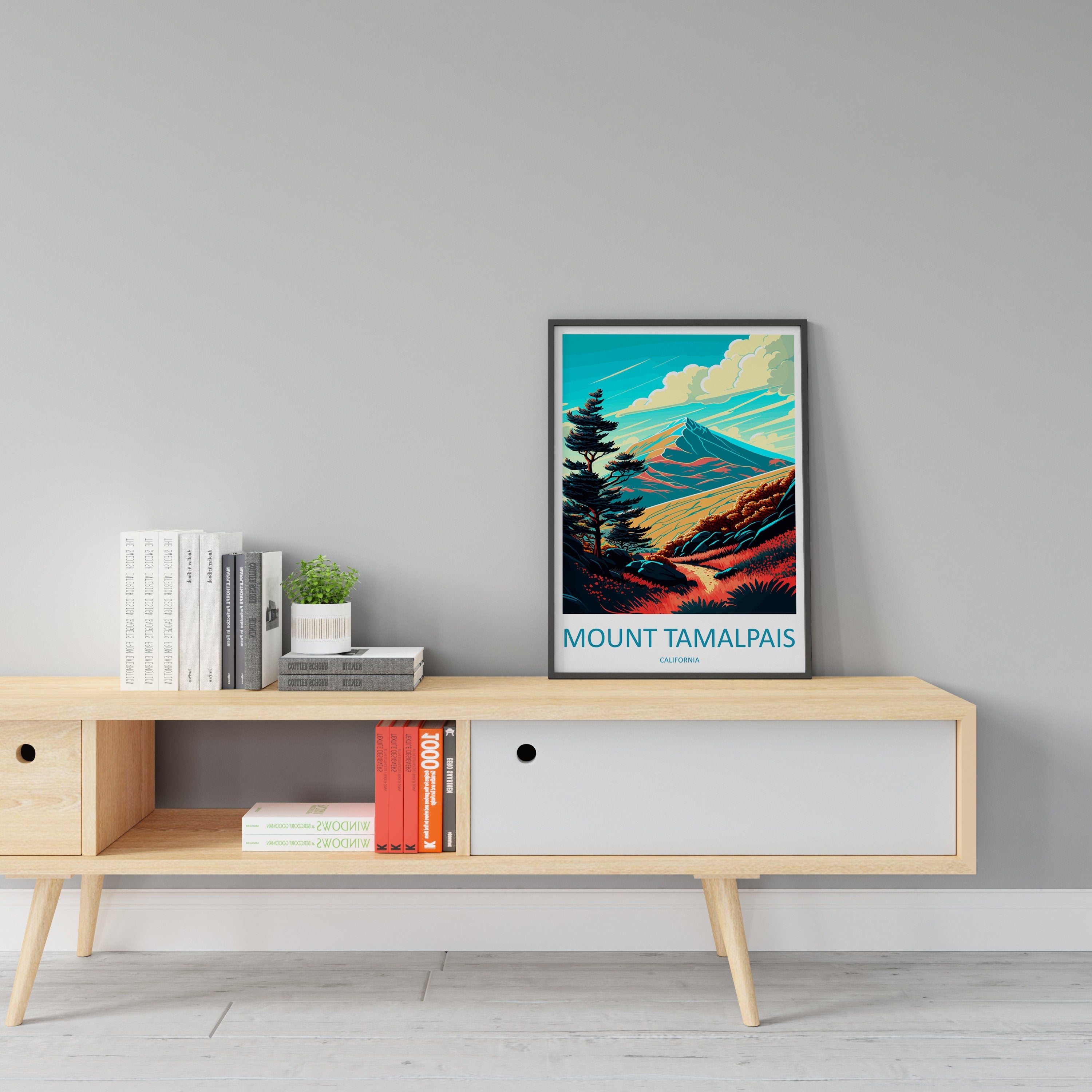 Mount Tamalpais Travel Print