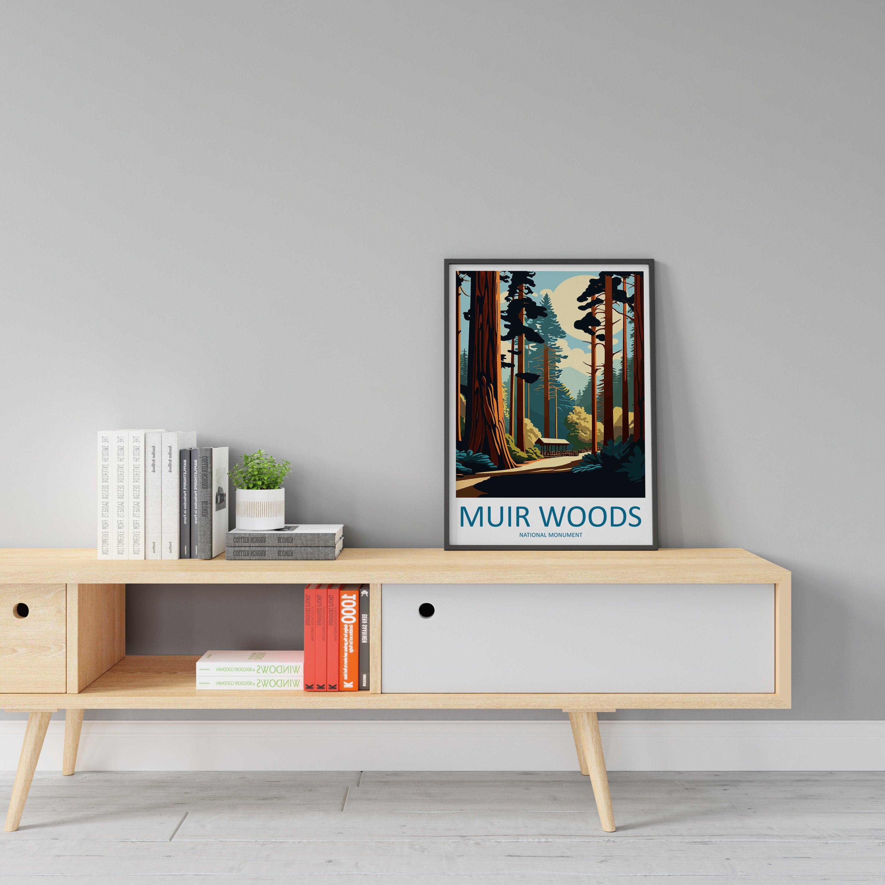 Muir Woods National Monument Travel Print