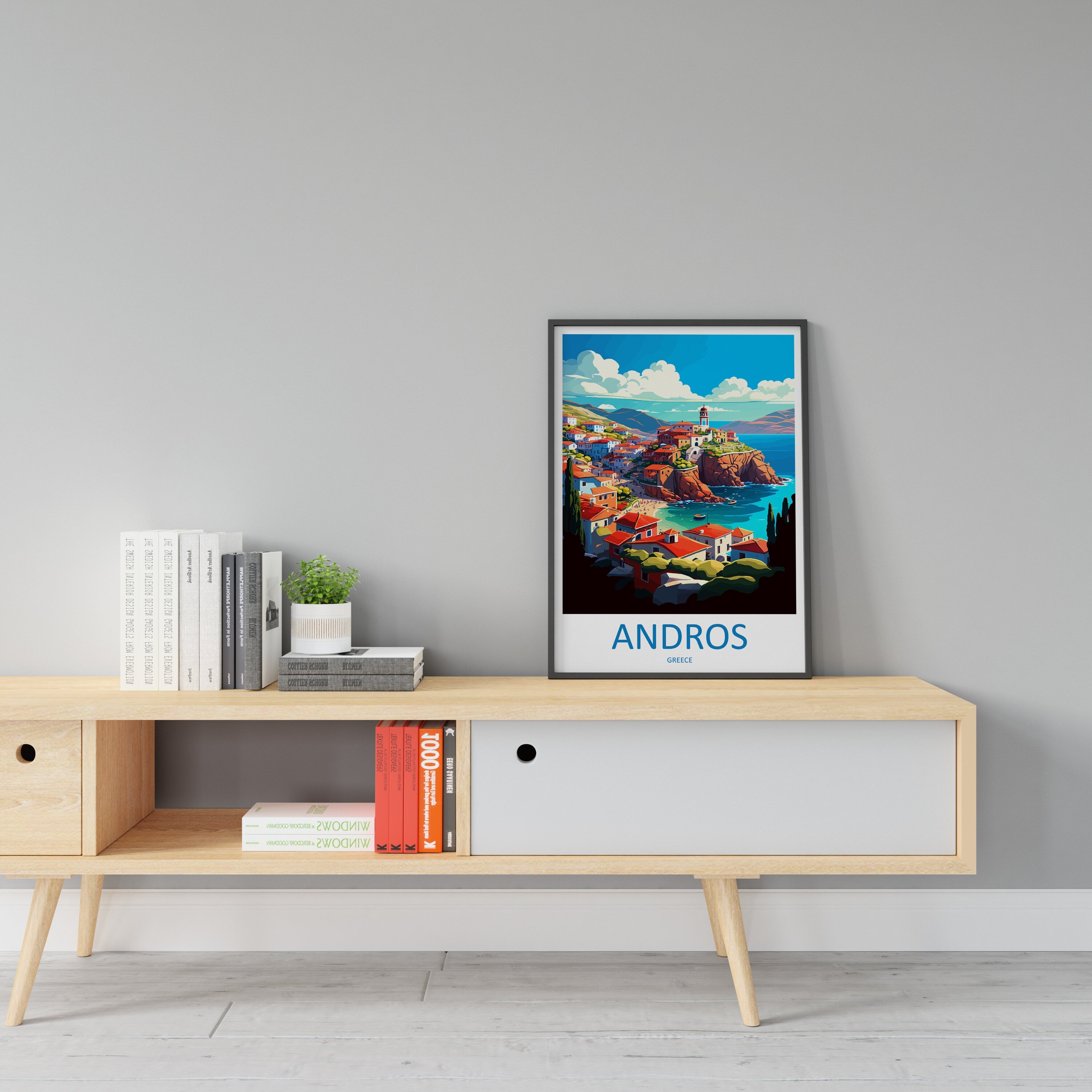 Andros Travel Print