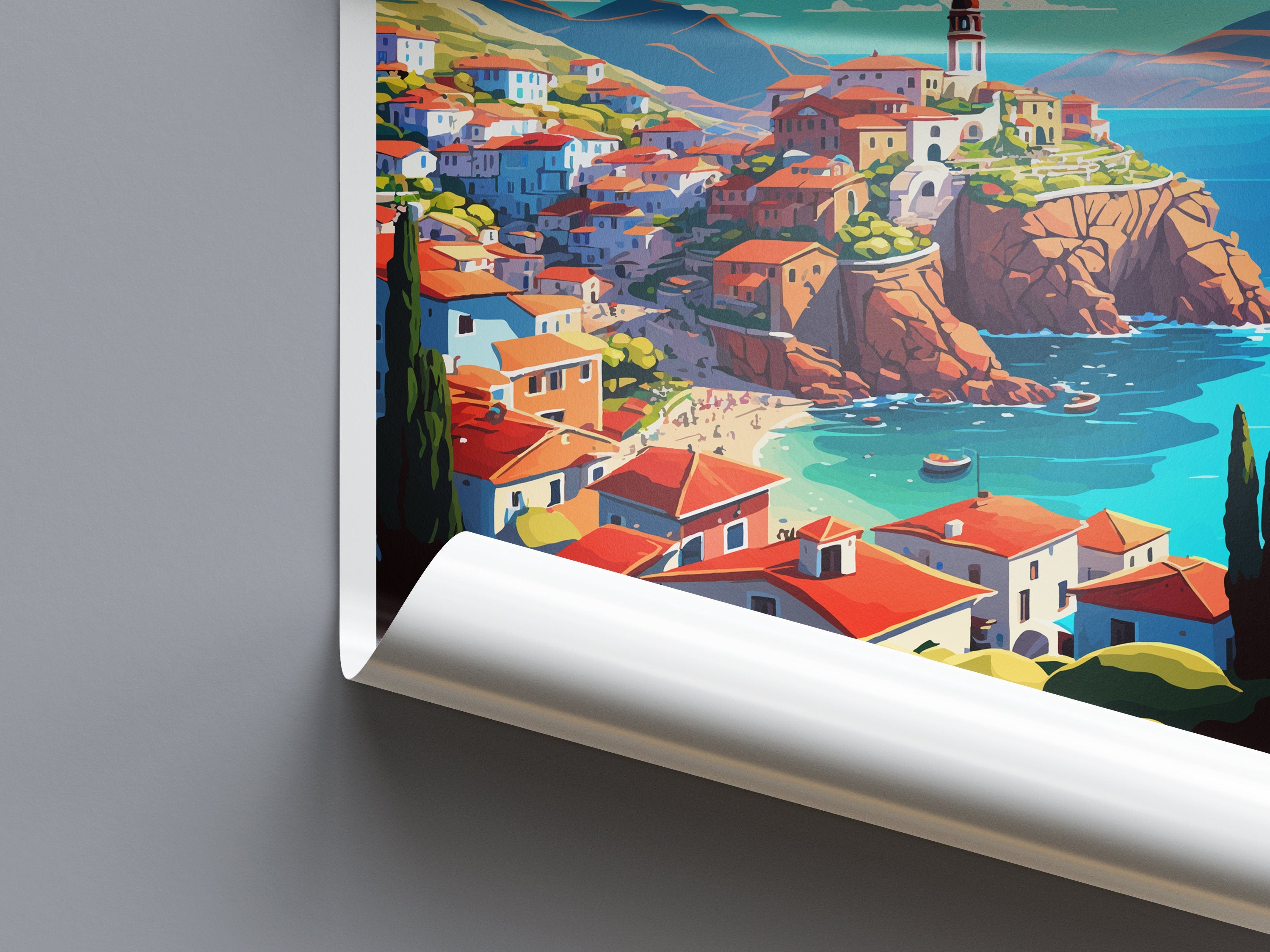 Andros Travel Print