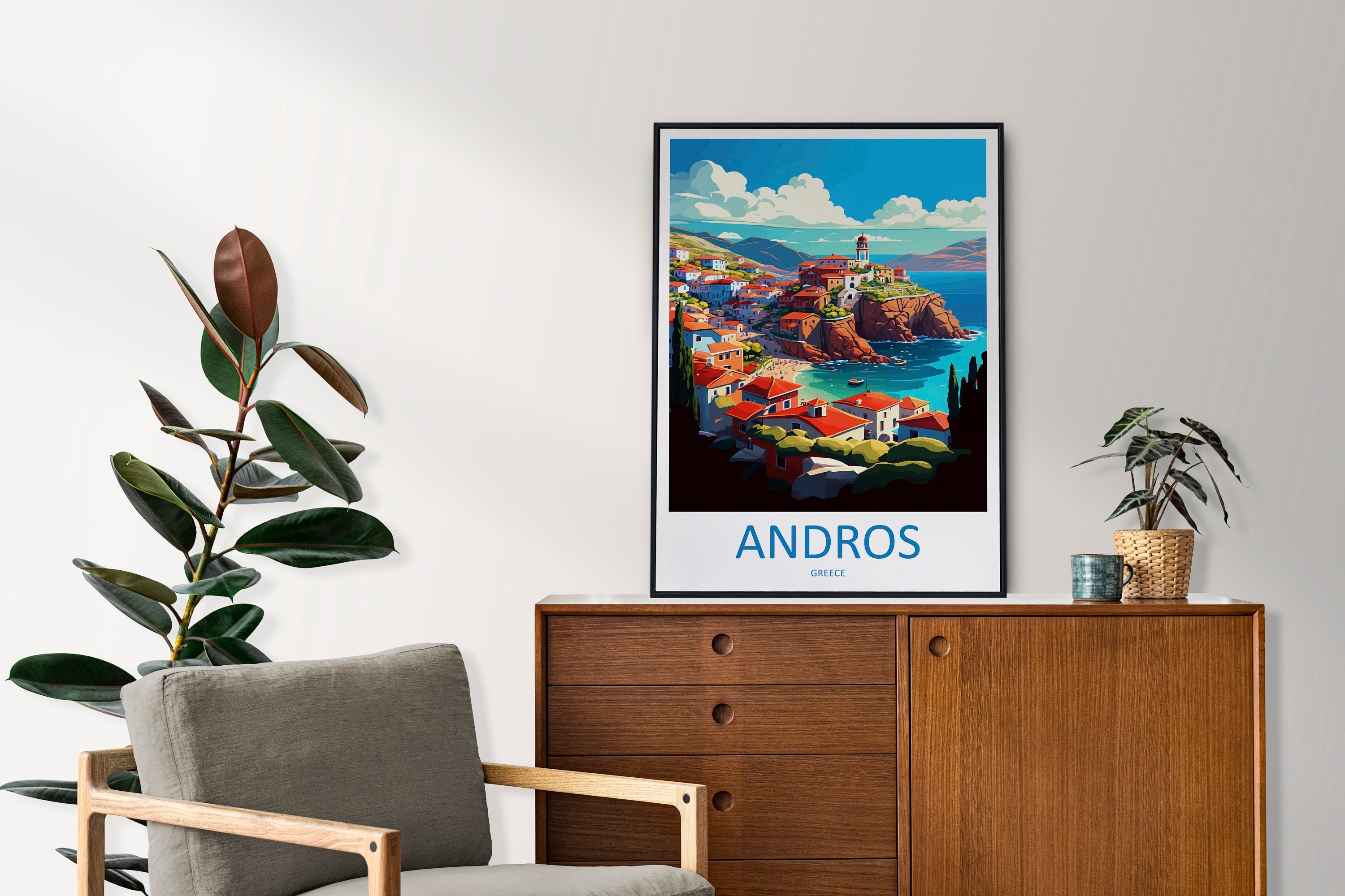 Andros Travel Print