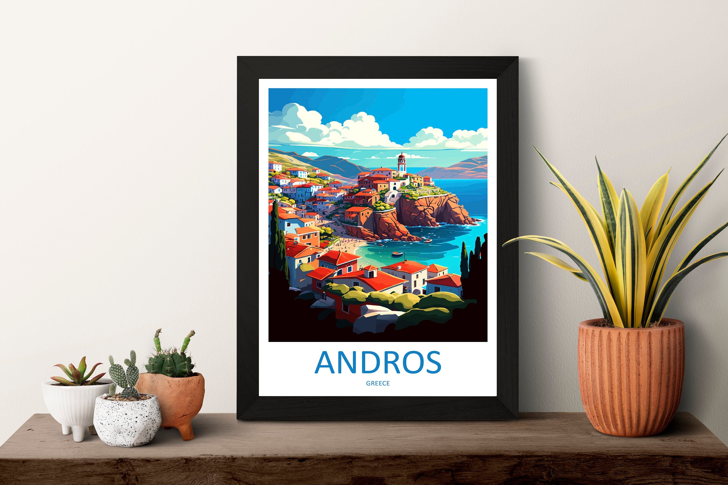 Andros Travel Print