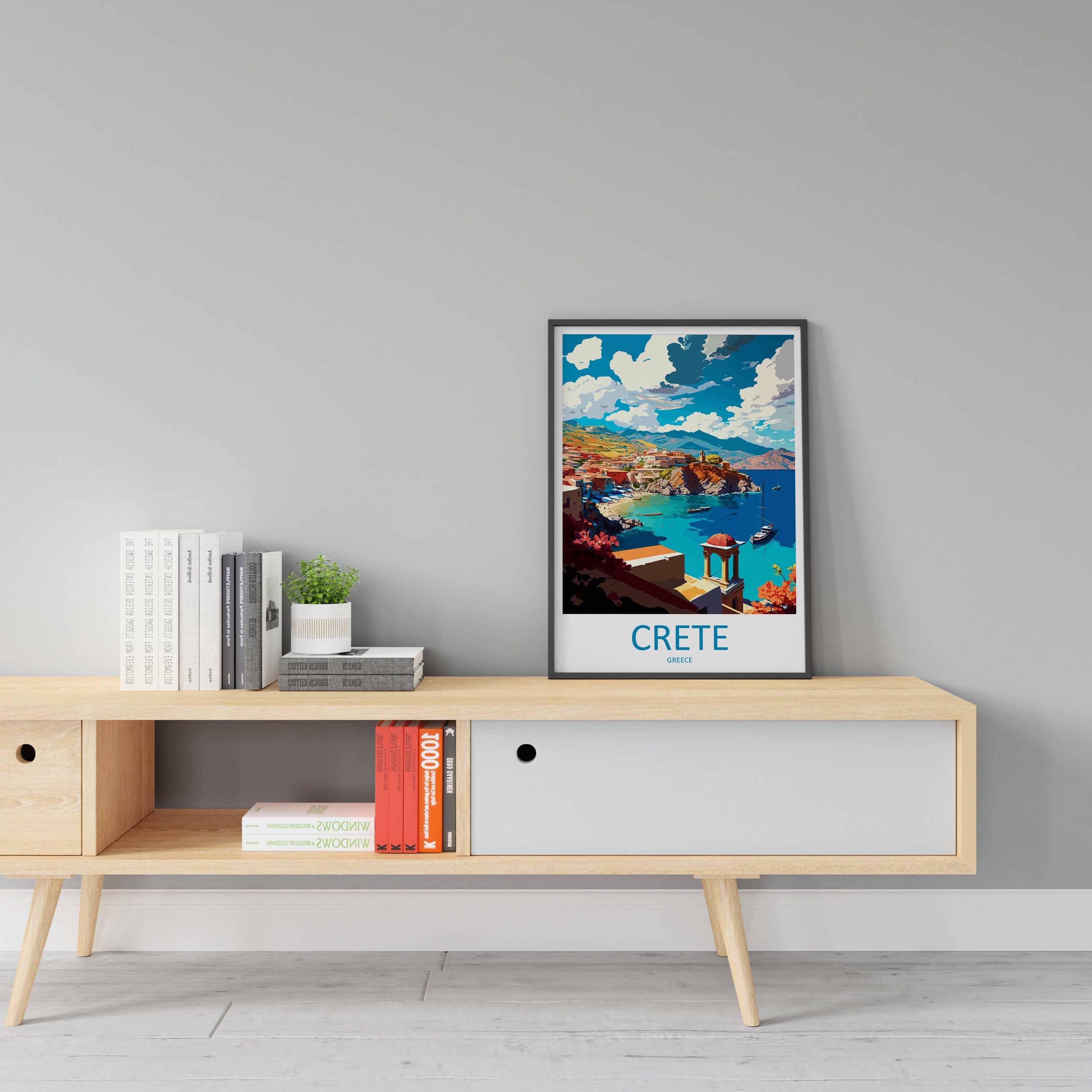 Crete Travel Print