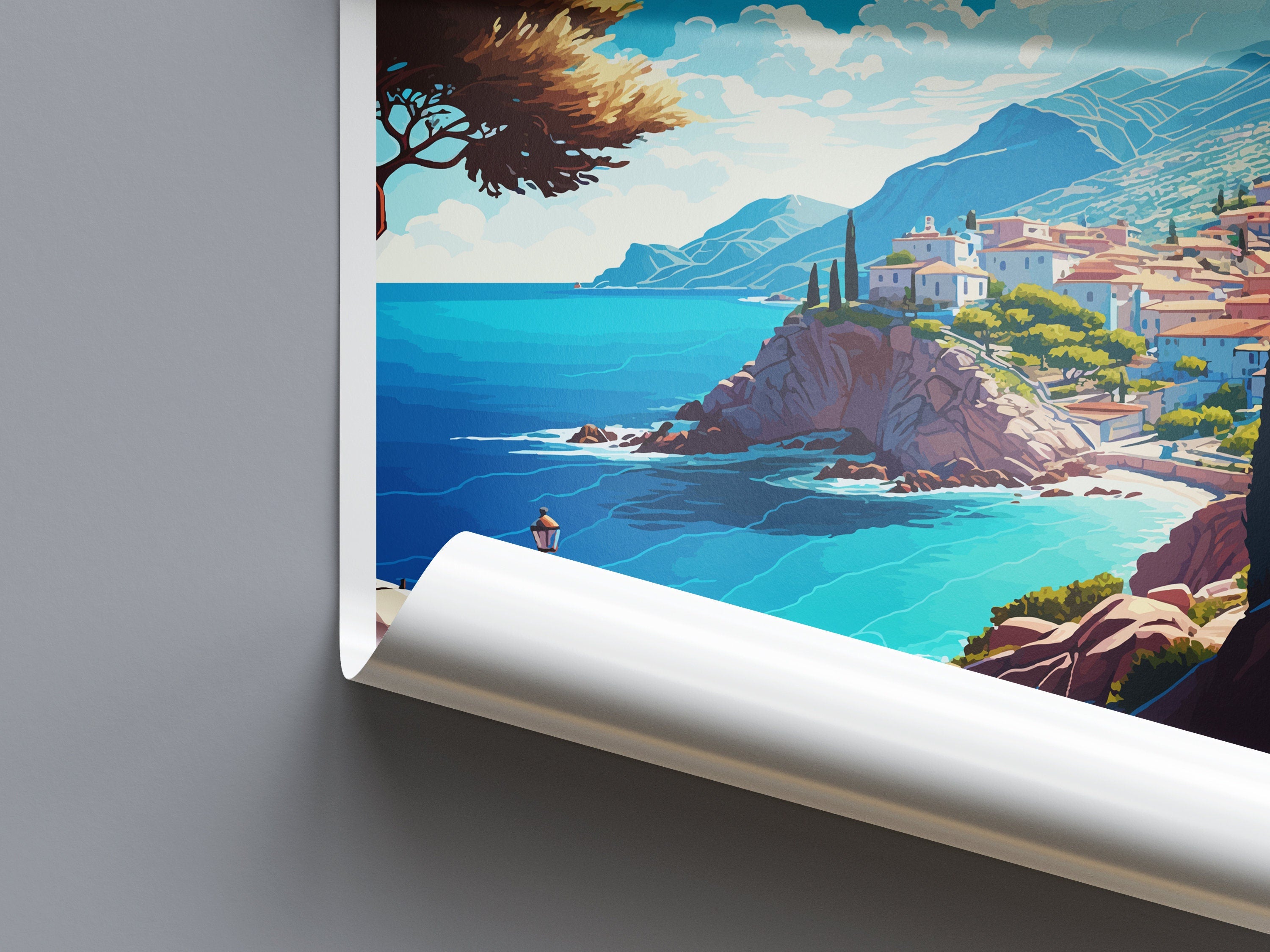 Ikaria Travel Print