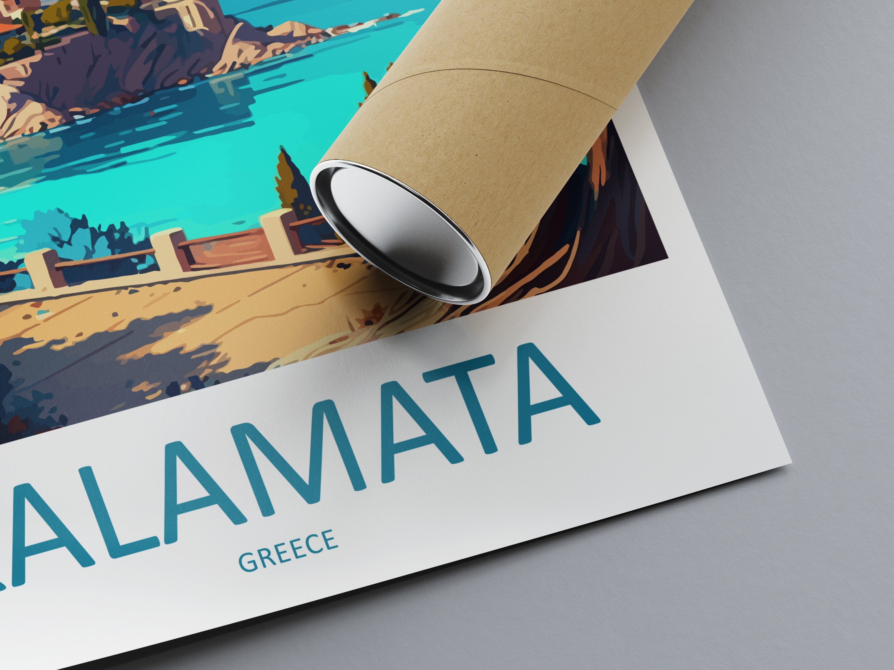 Kalamata Travel Print