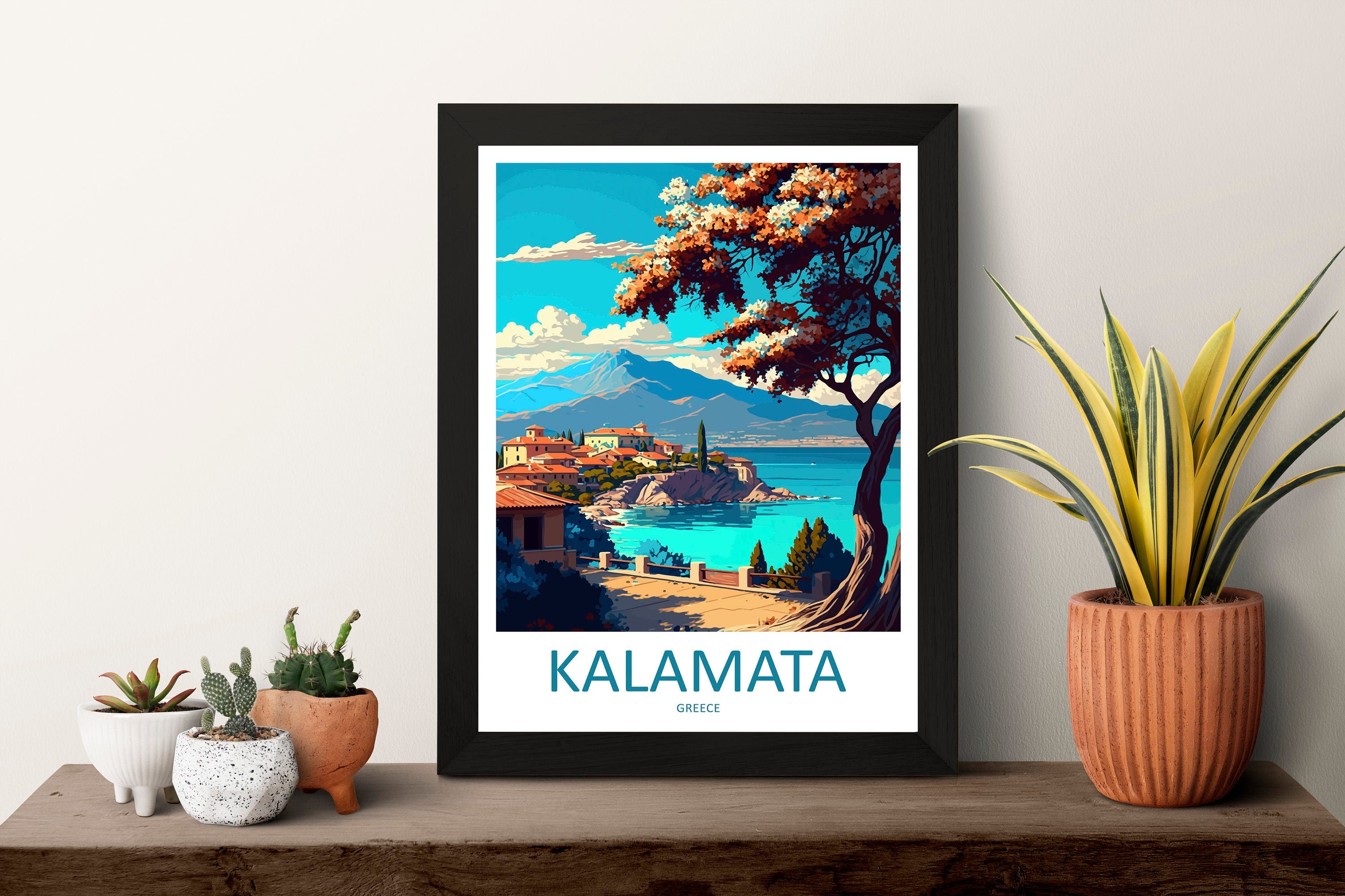 Kalamata Travel Print