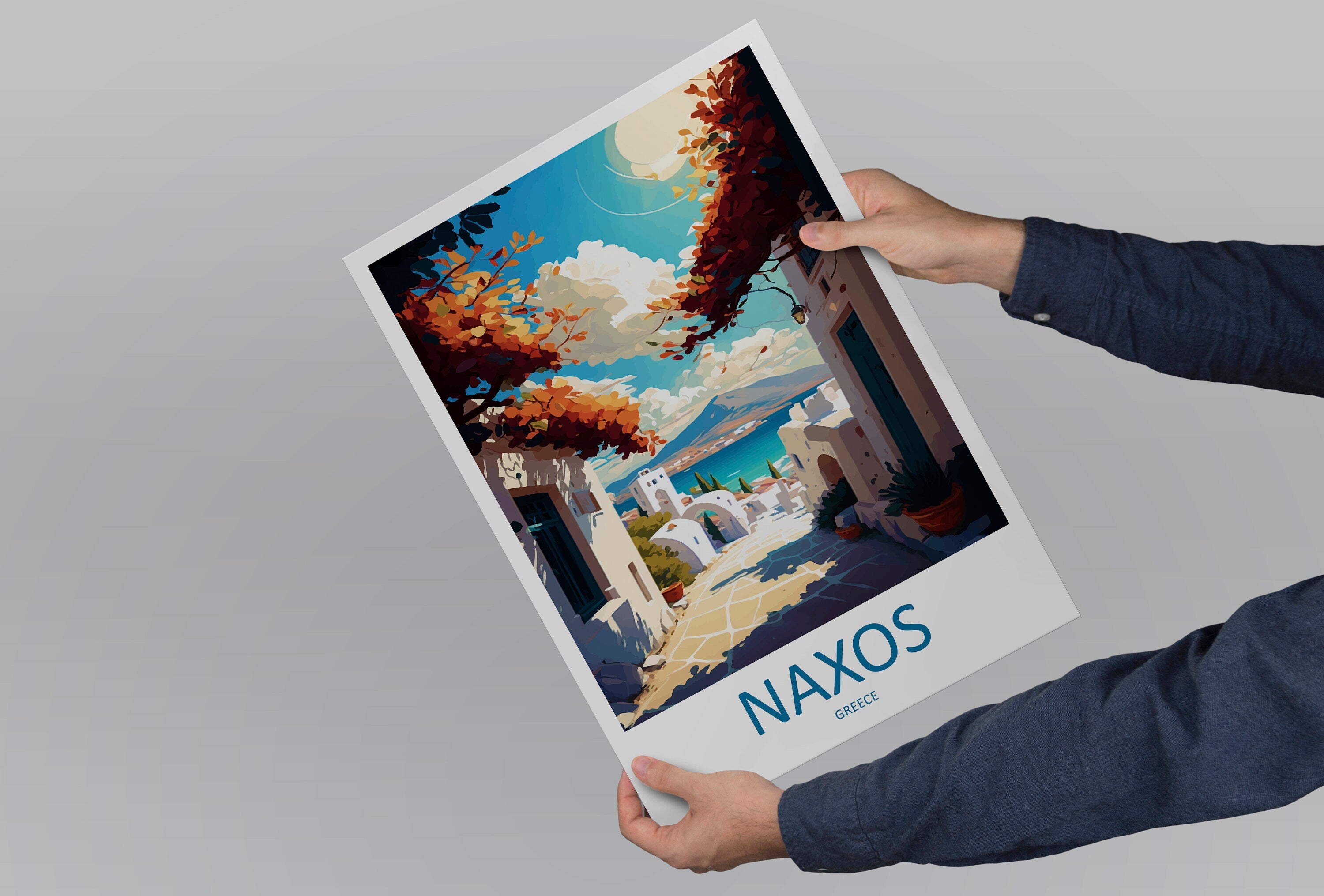 Naxos Travel Print