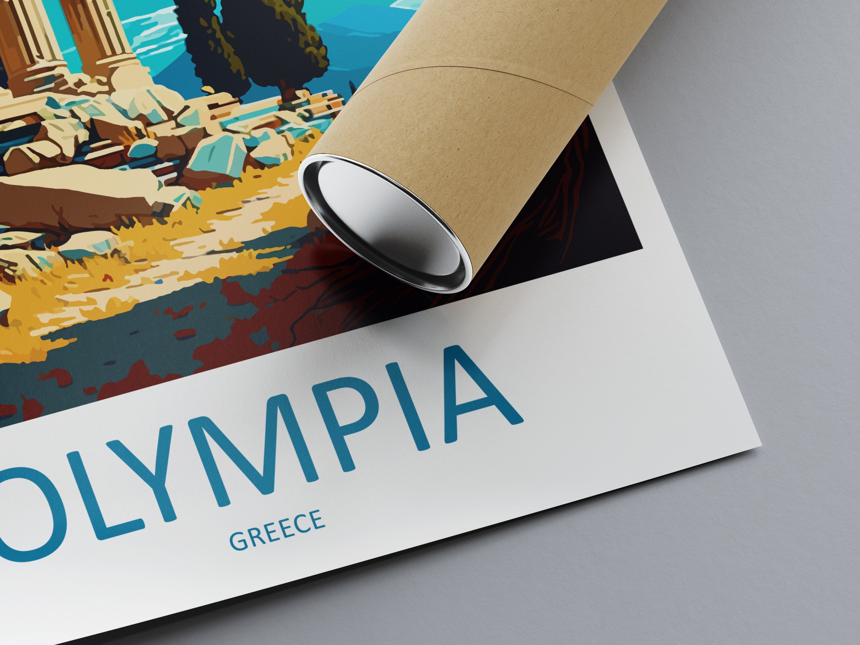 Olympia Travel Print