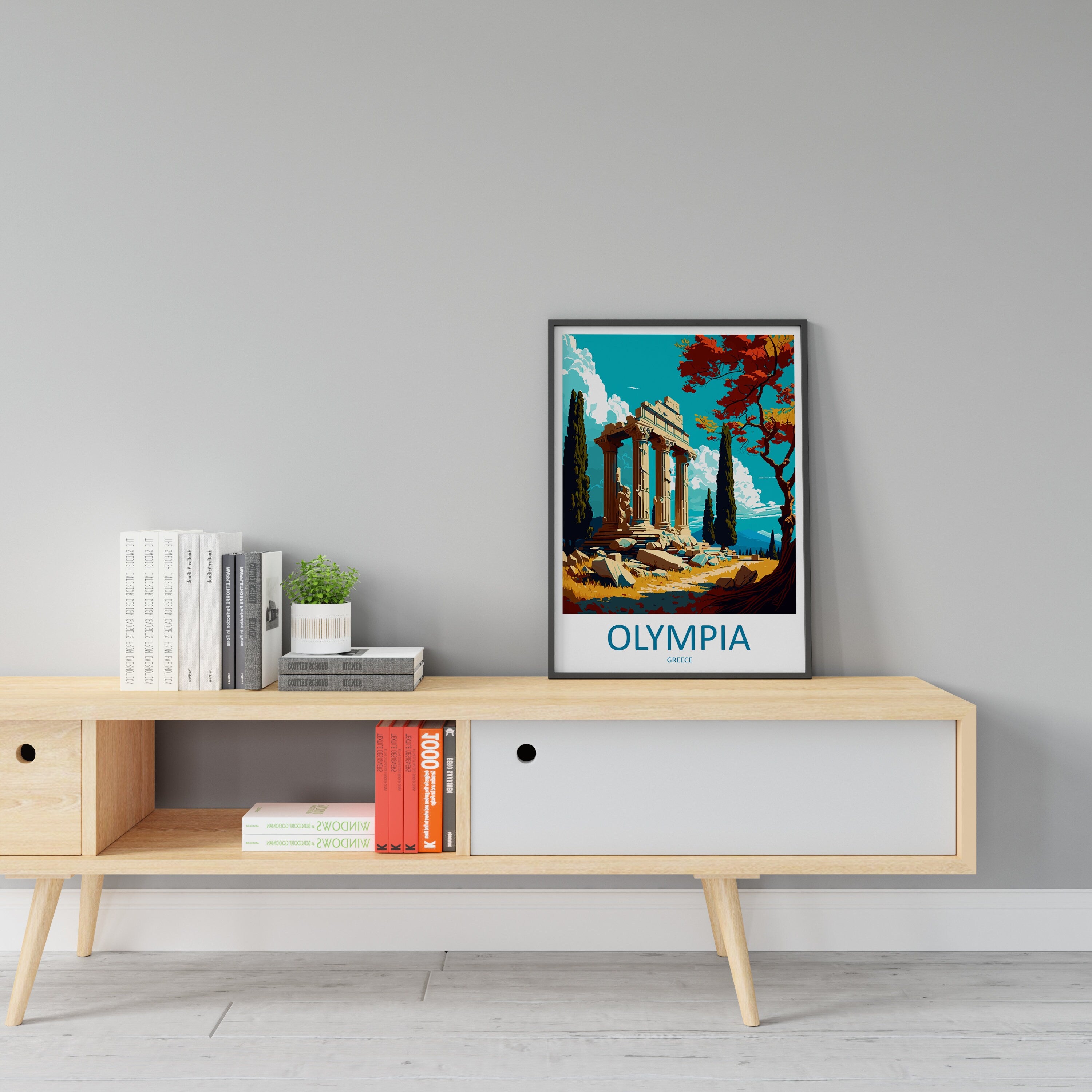 Olympia Travel Print