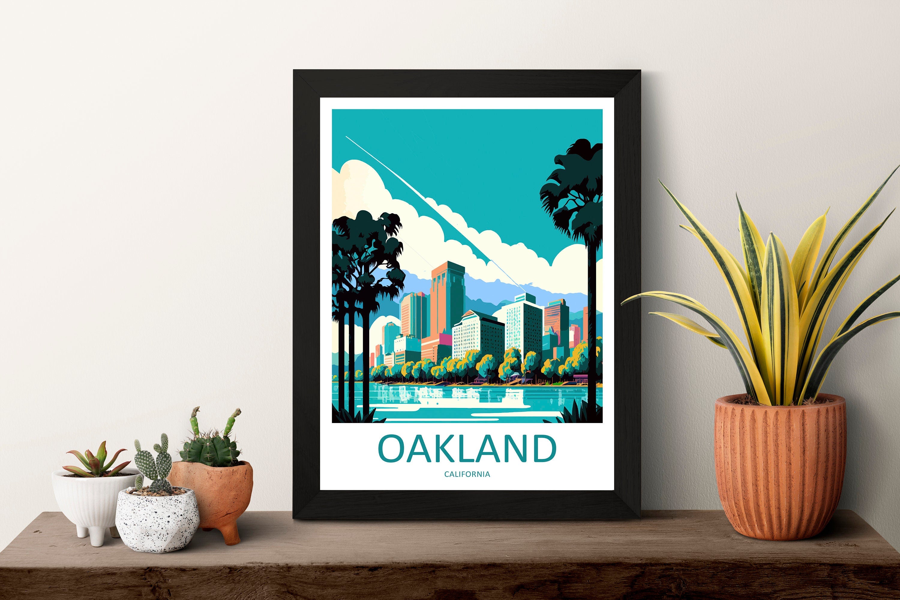 Oakland Travel Print