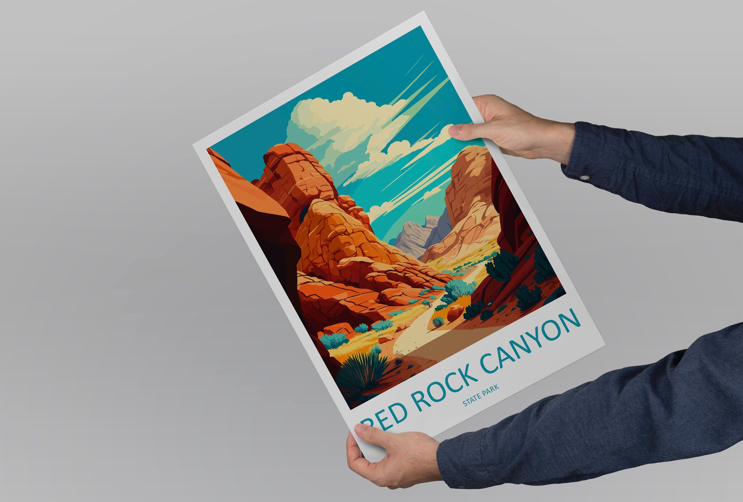 Red Rock Canyon State Park Travel Print