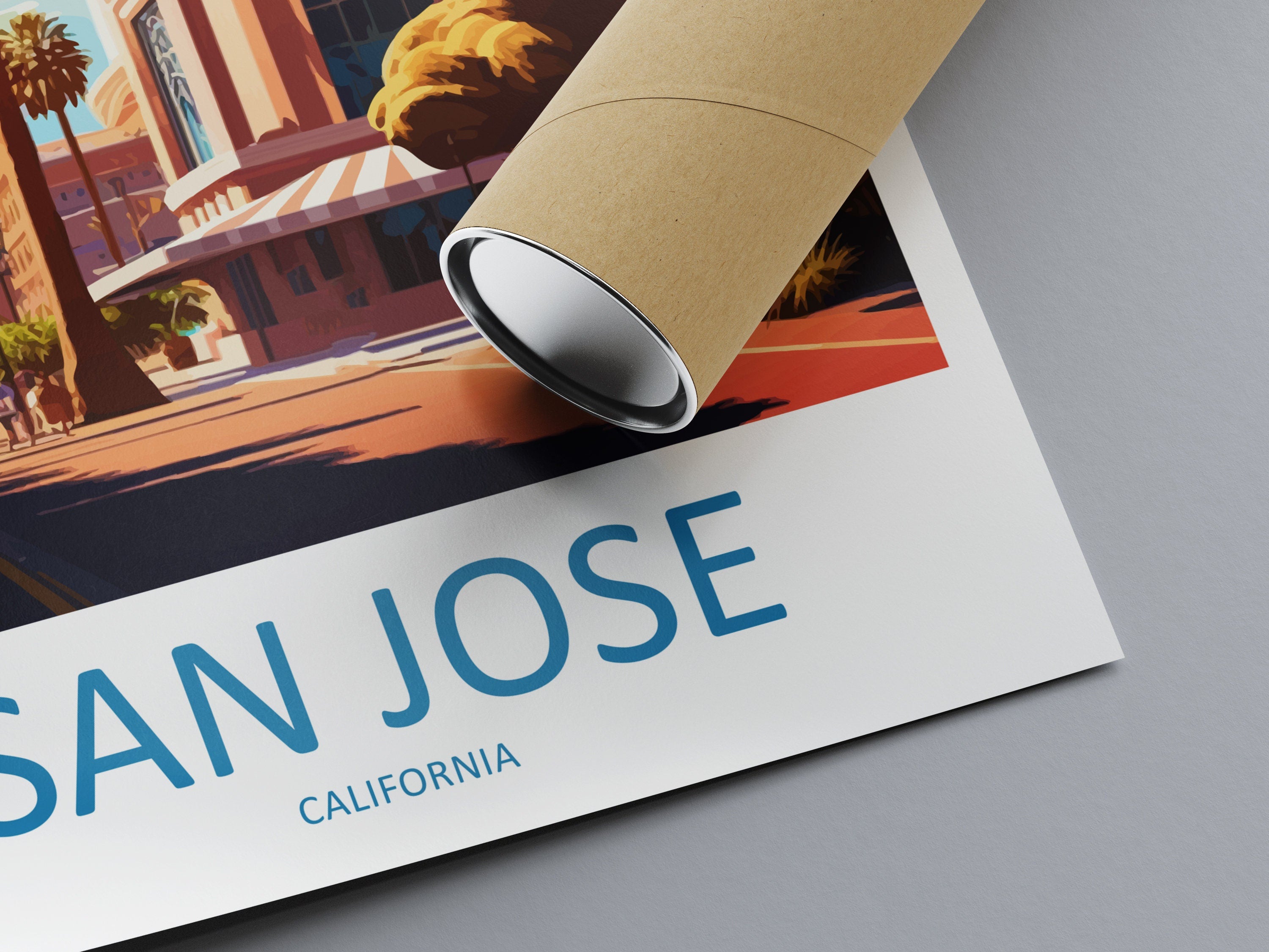 San Jose Travel Print