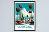 Santa Ana Travel Print