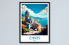 Chios Travel Print