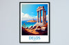 Delos Travel Print