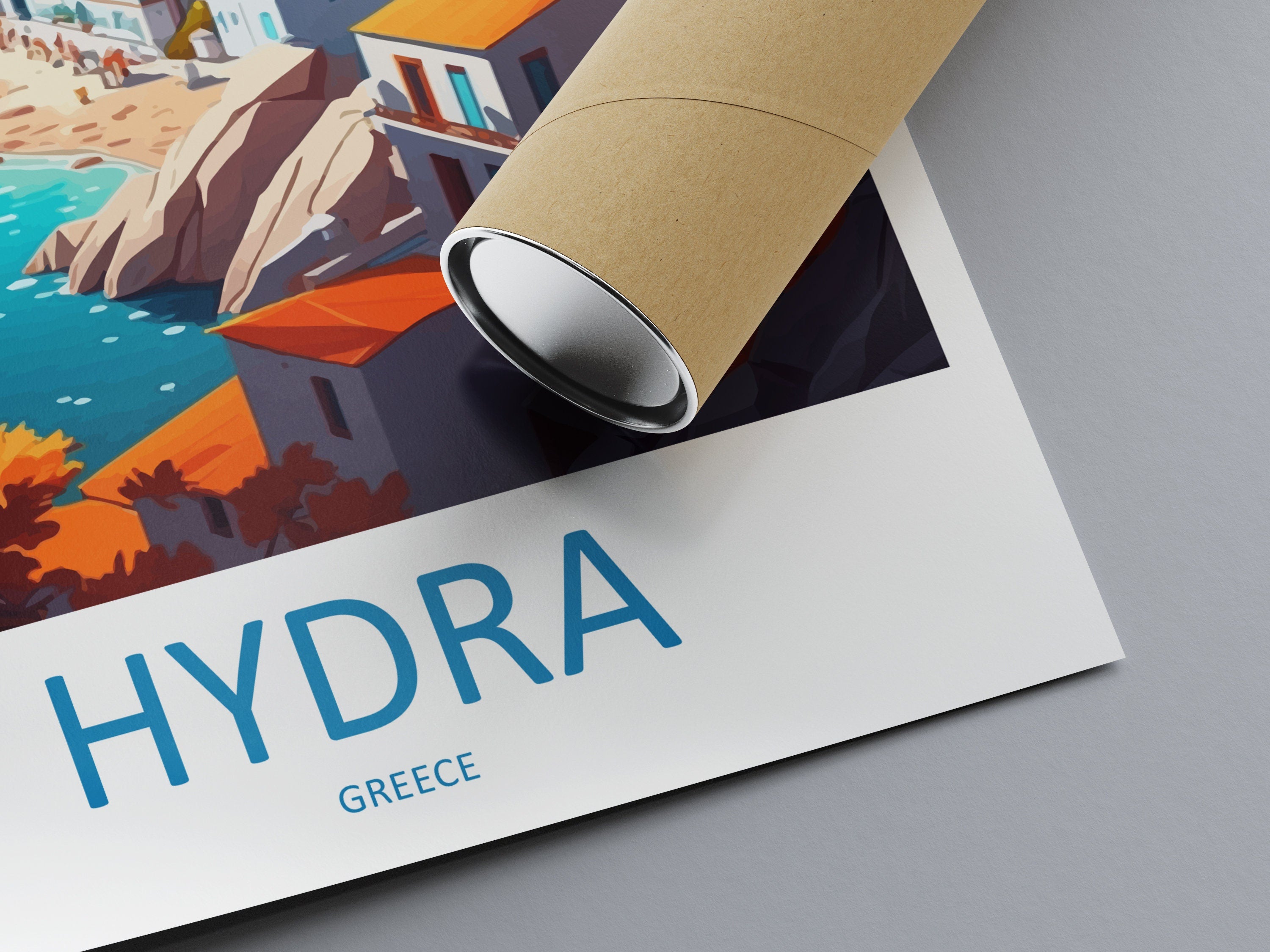 Hydra Travel Print