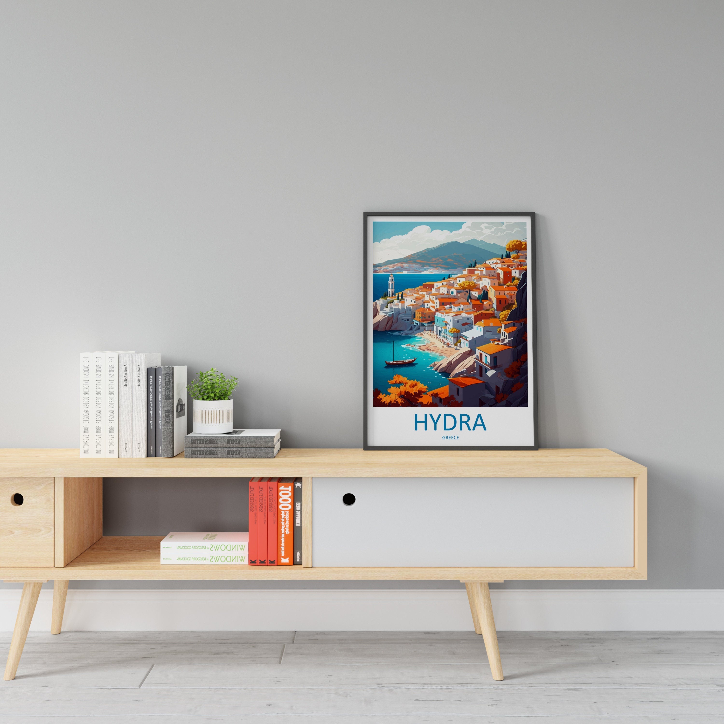 Hydra Travel Print