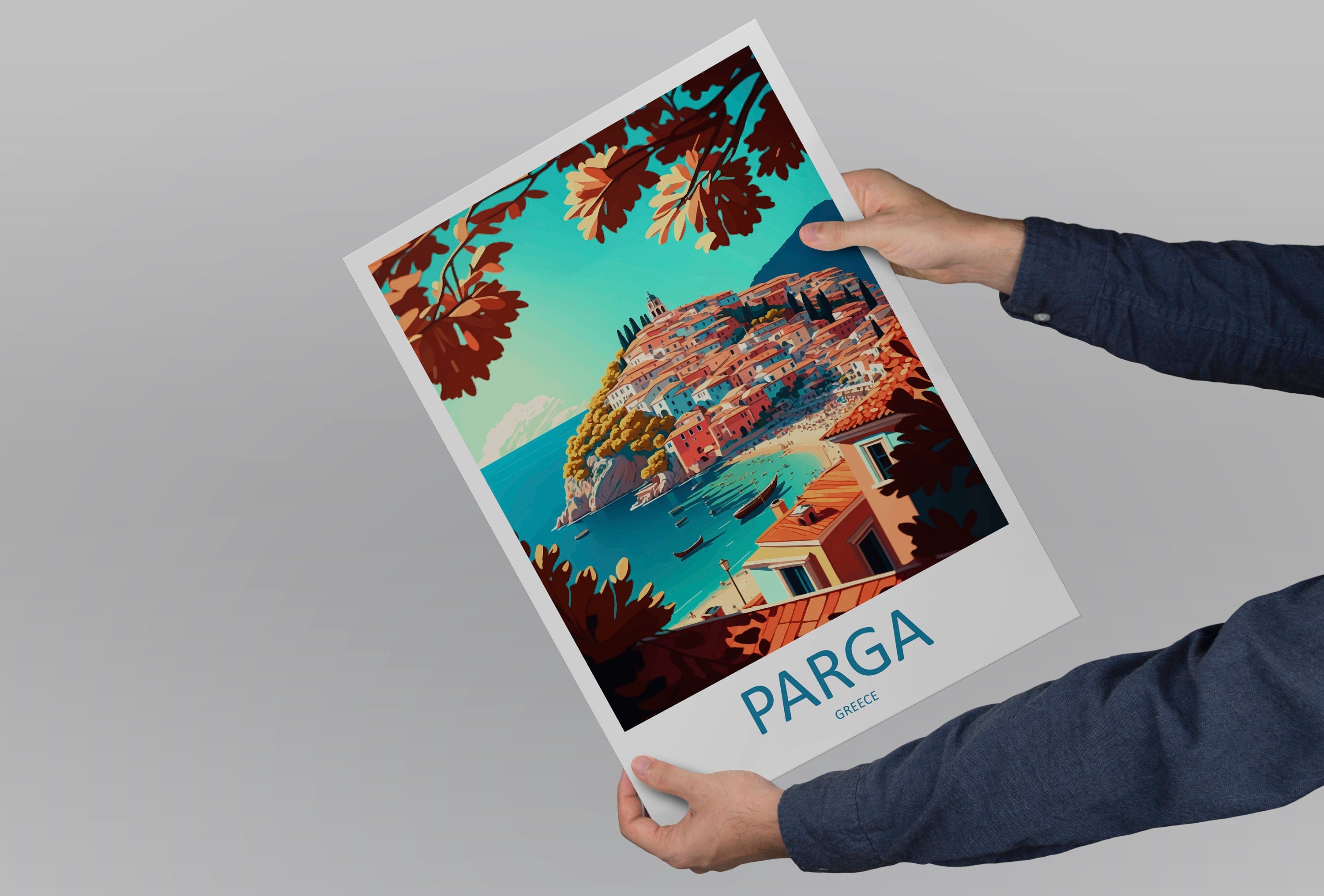 Parga Travel Print