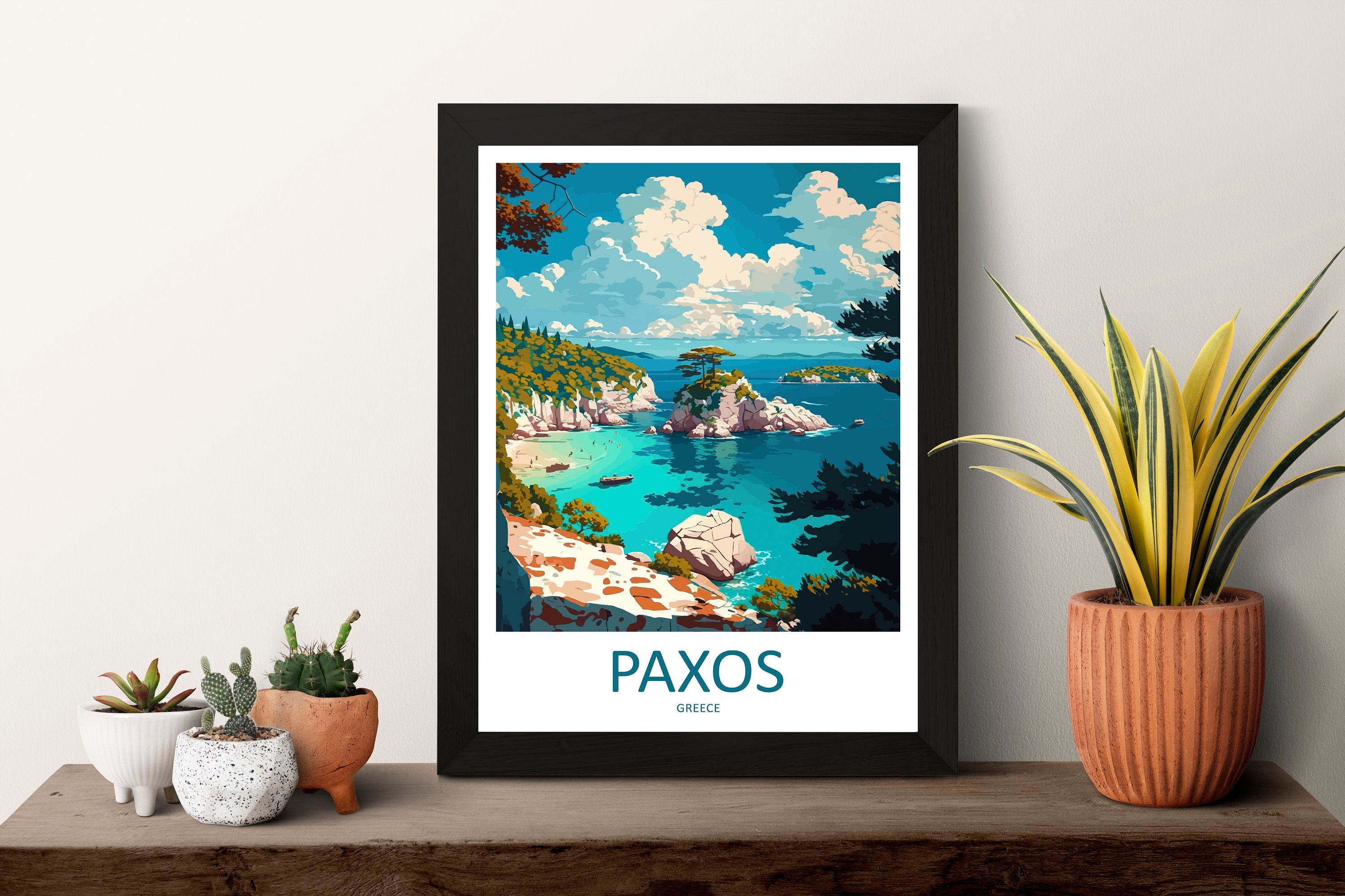 Paxos Travel Print