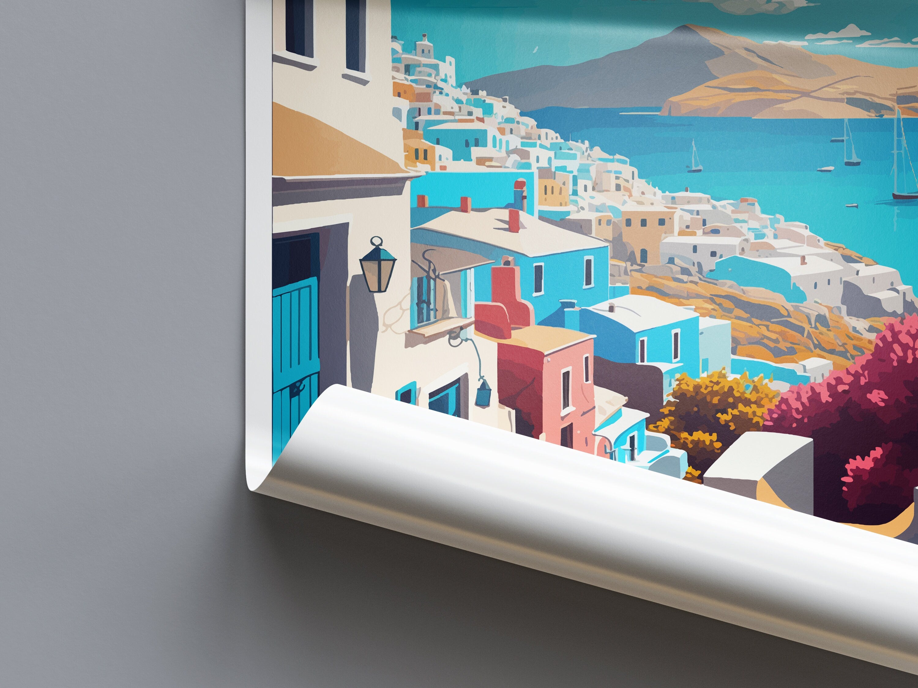 Serifos Travel Print