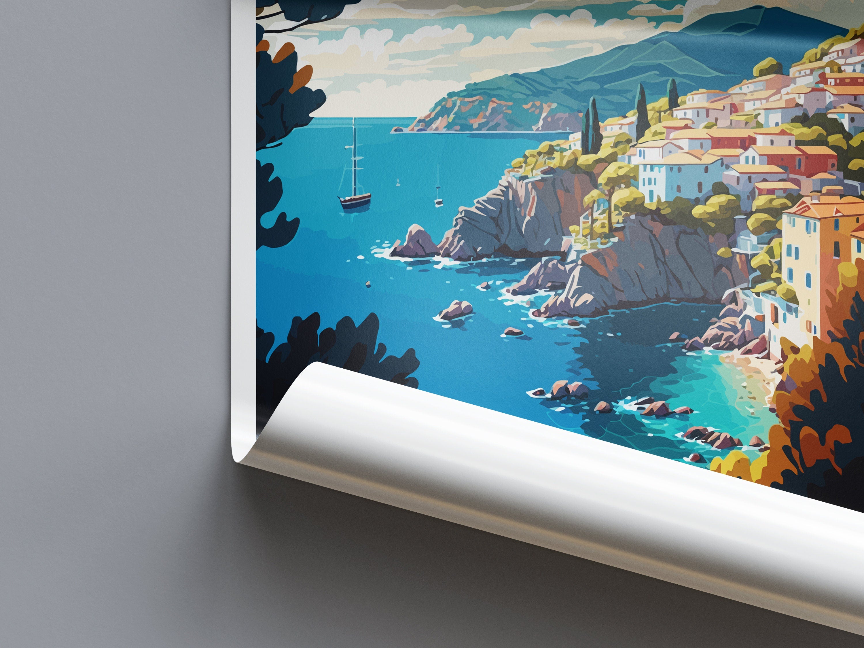 Skopelos Travel Print