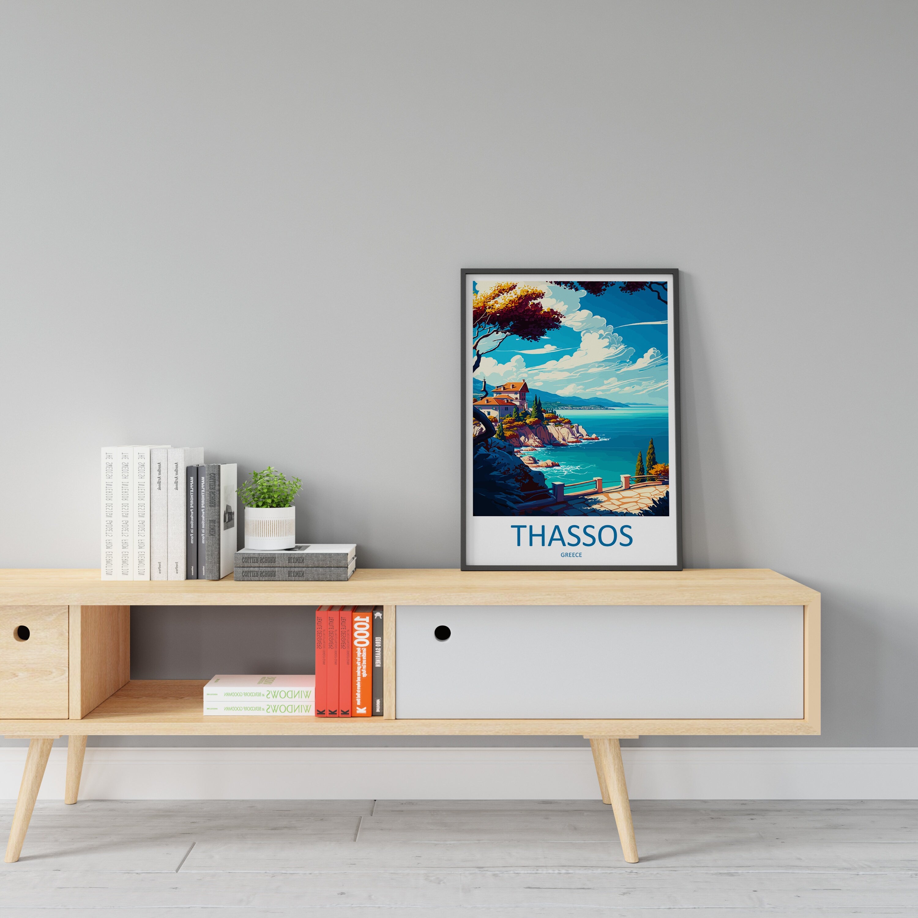 Thassos Travel Print