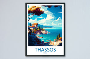 Thassos Travel Print