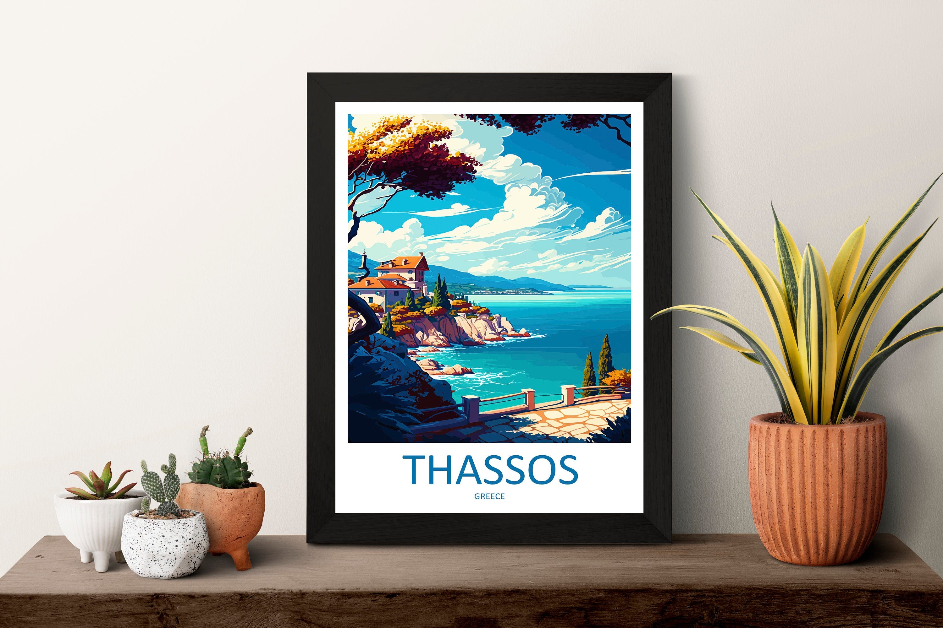 Thassos Travel Print