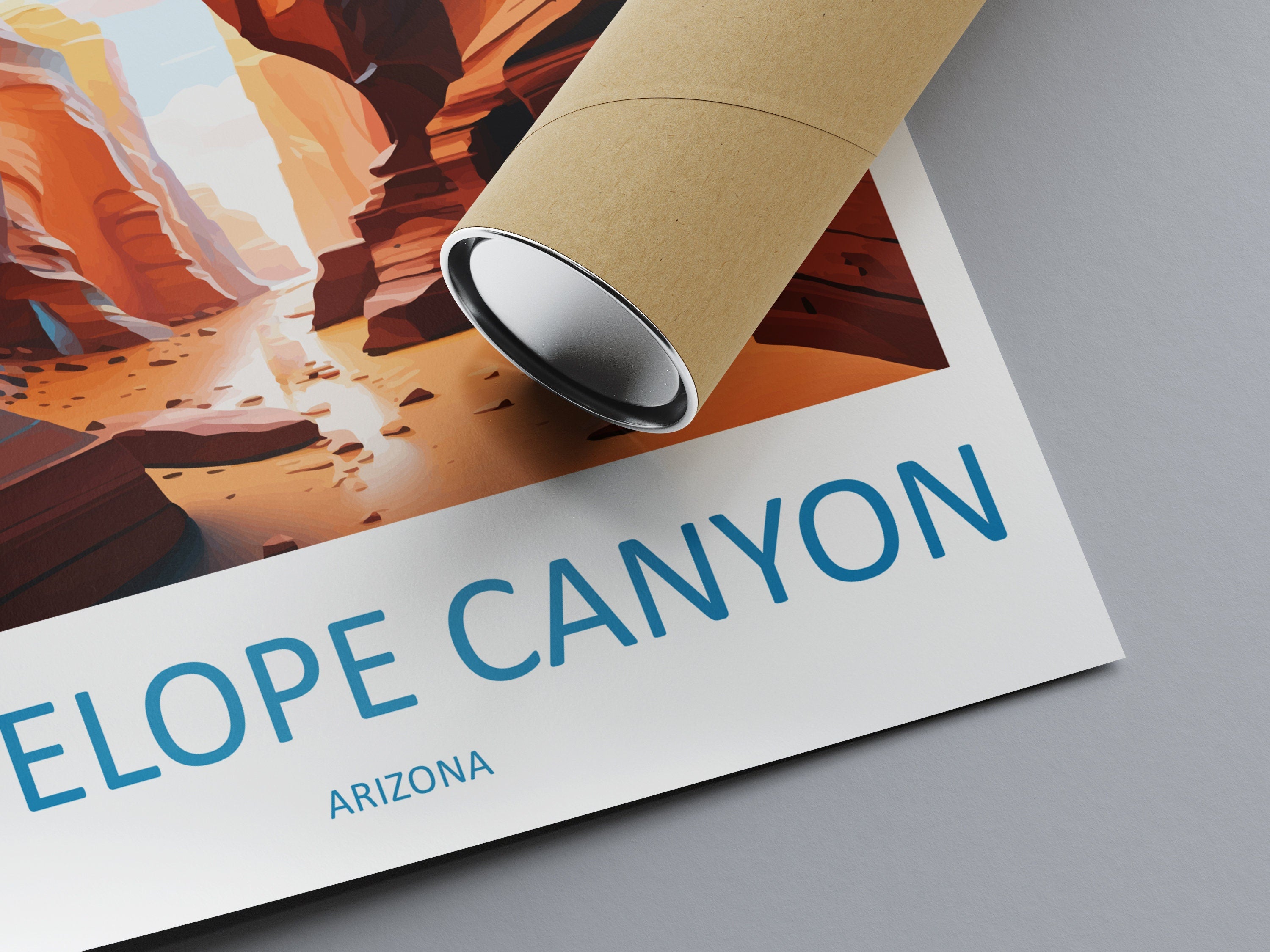 Antelope Canyon Travel Print