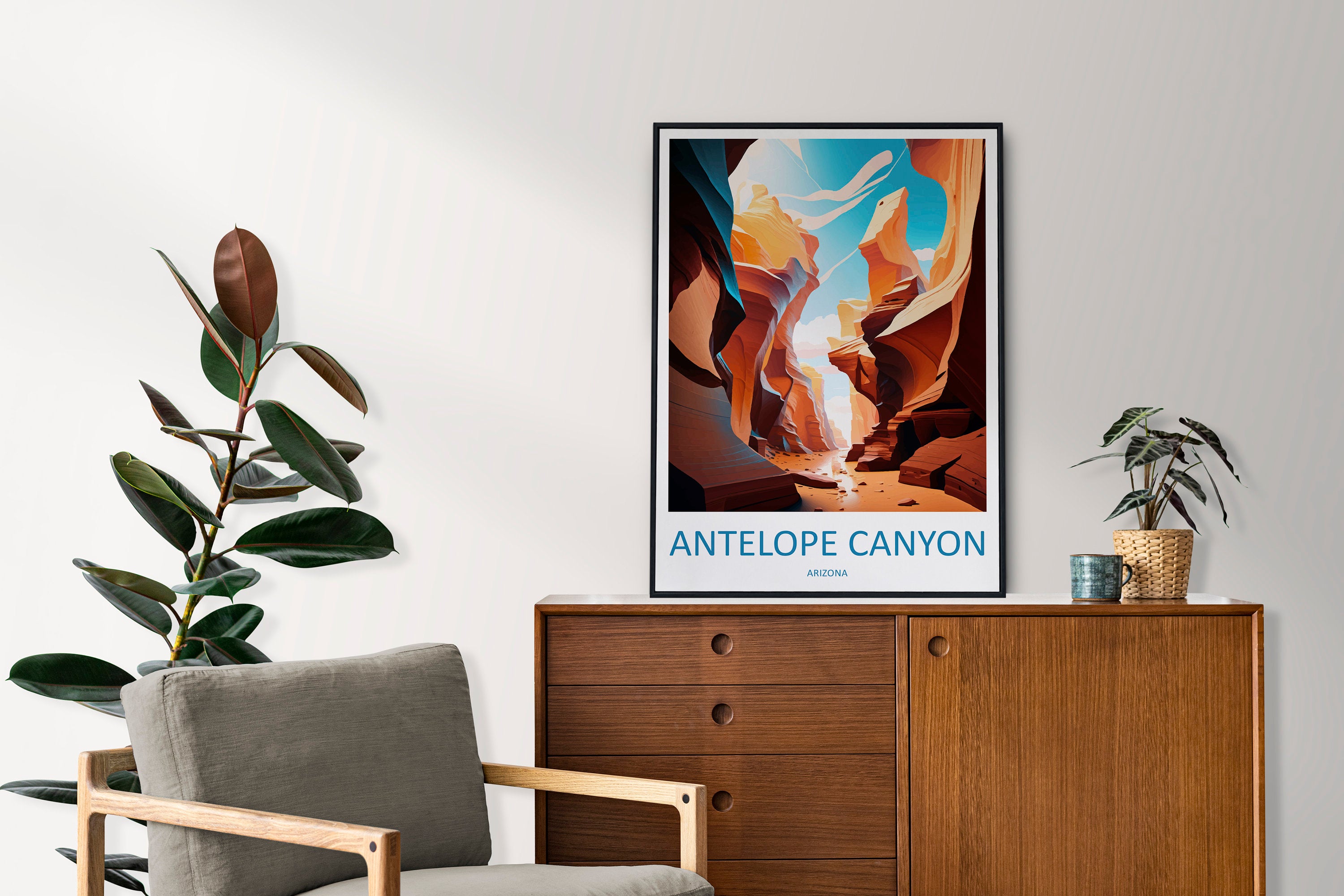 Antelope Canyon Travel Print