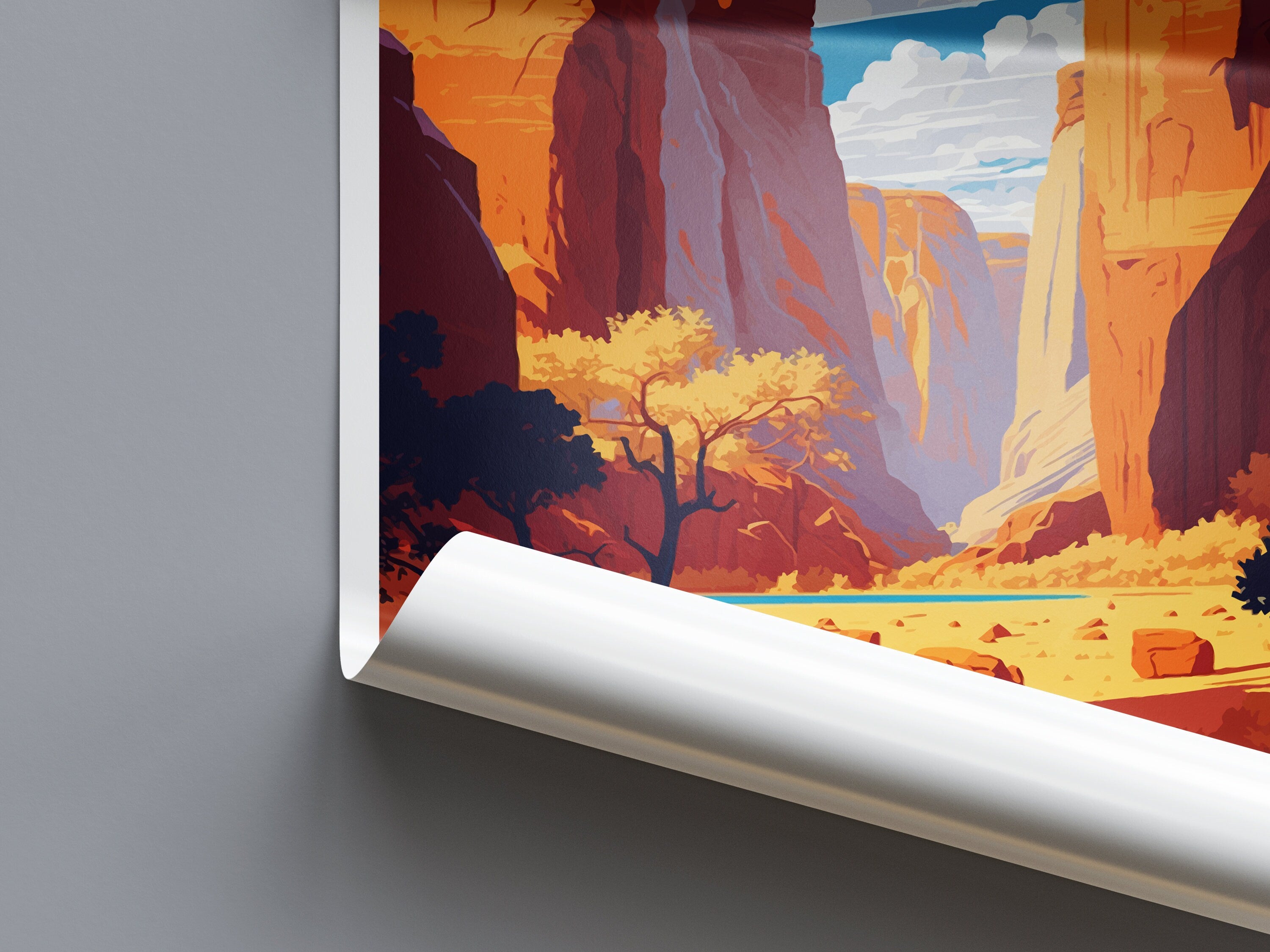 Canyon De Chelly National Monument Travel Print