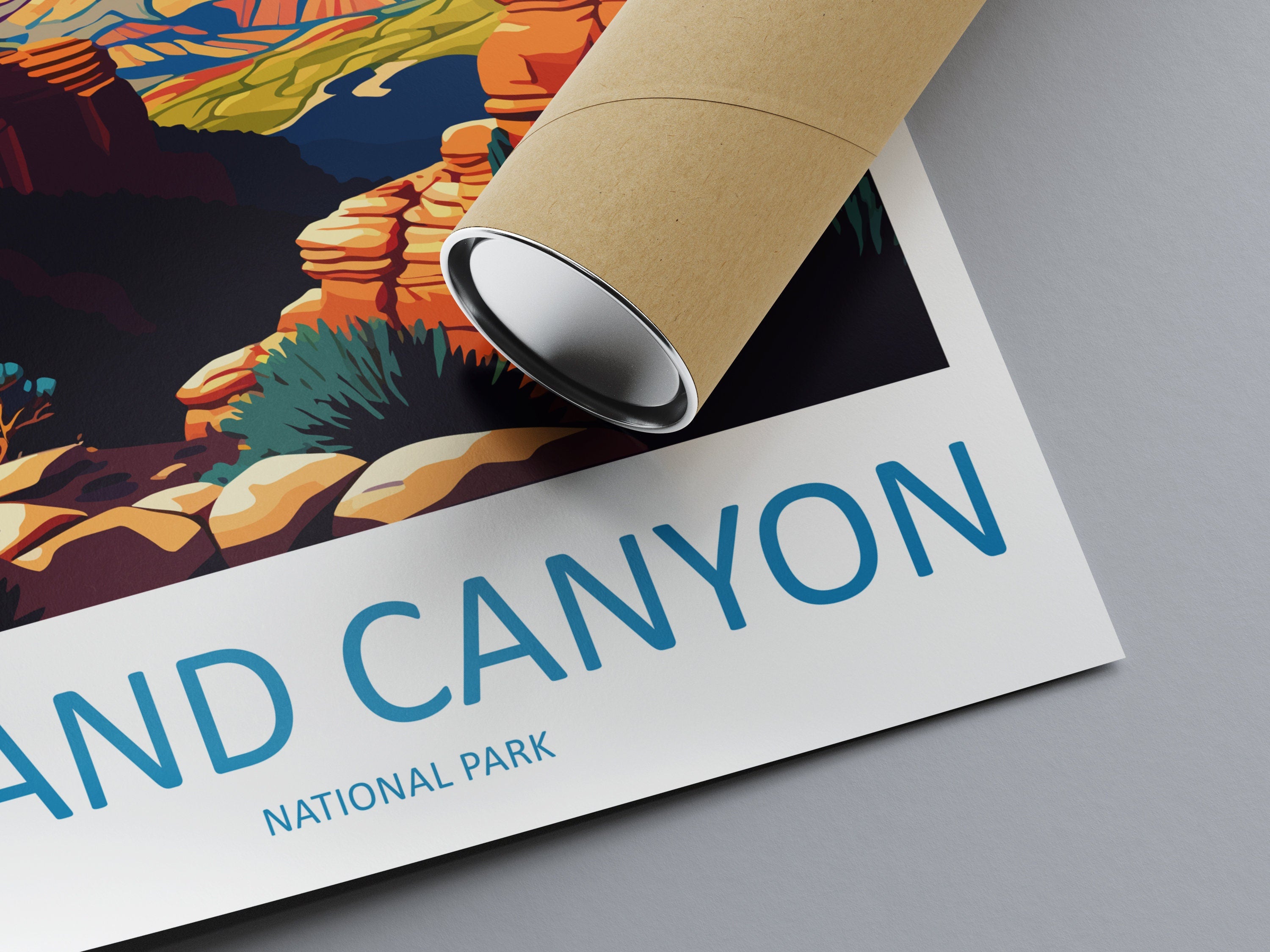 Grand Canyon National Park Travel Print