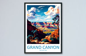 Grand Canyon National Park Travel Print