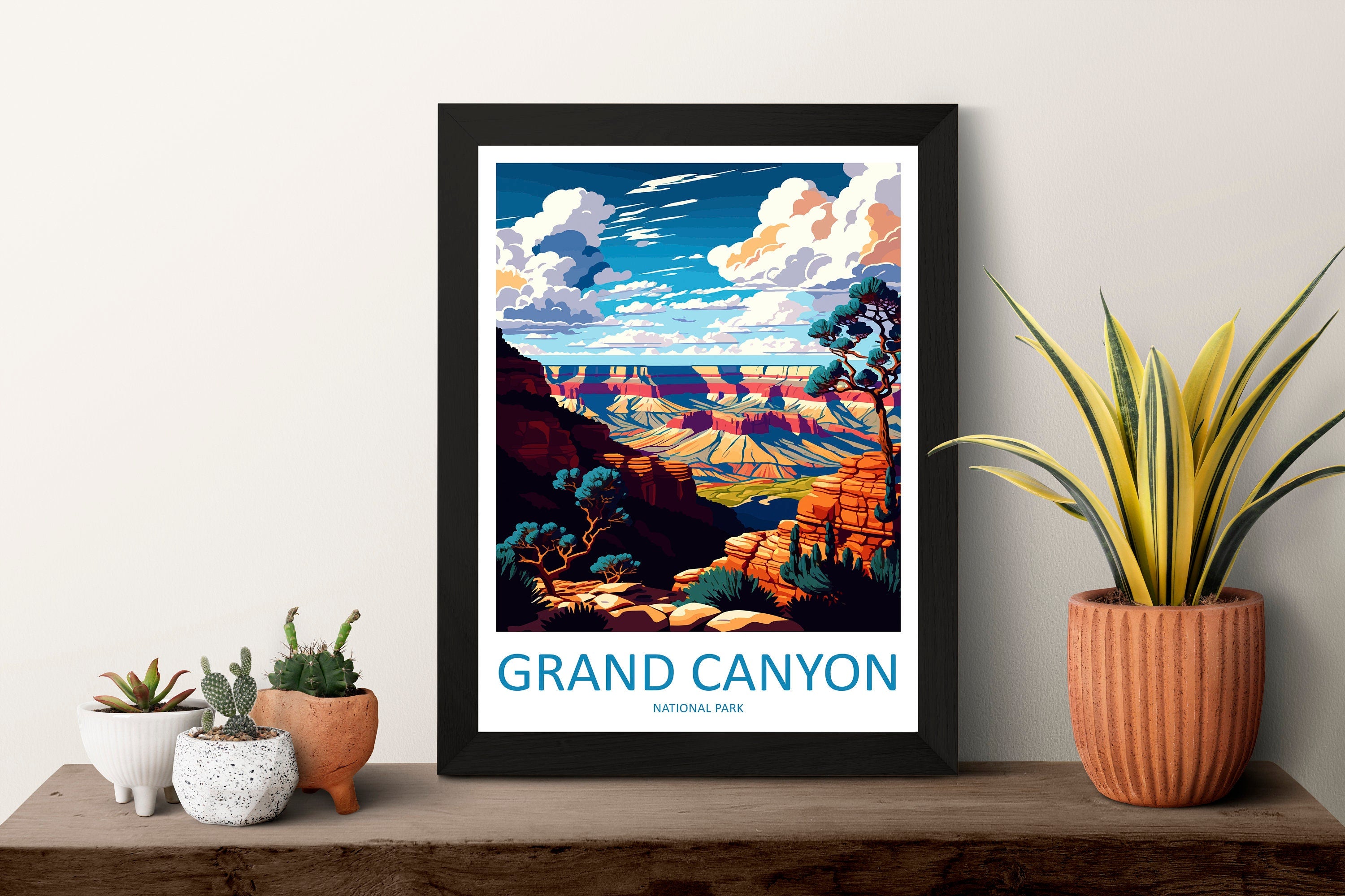 Grand Canyon National Park Travel Print