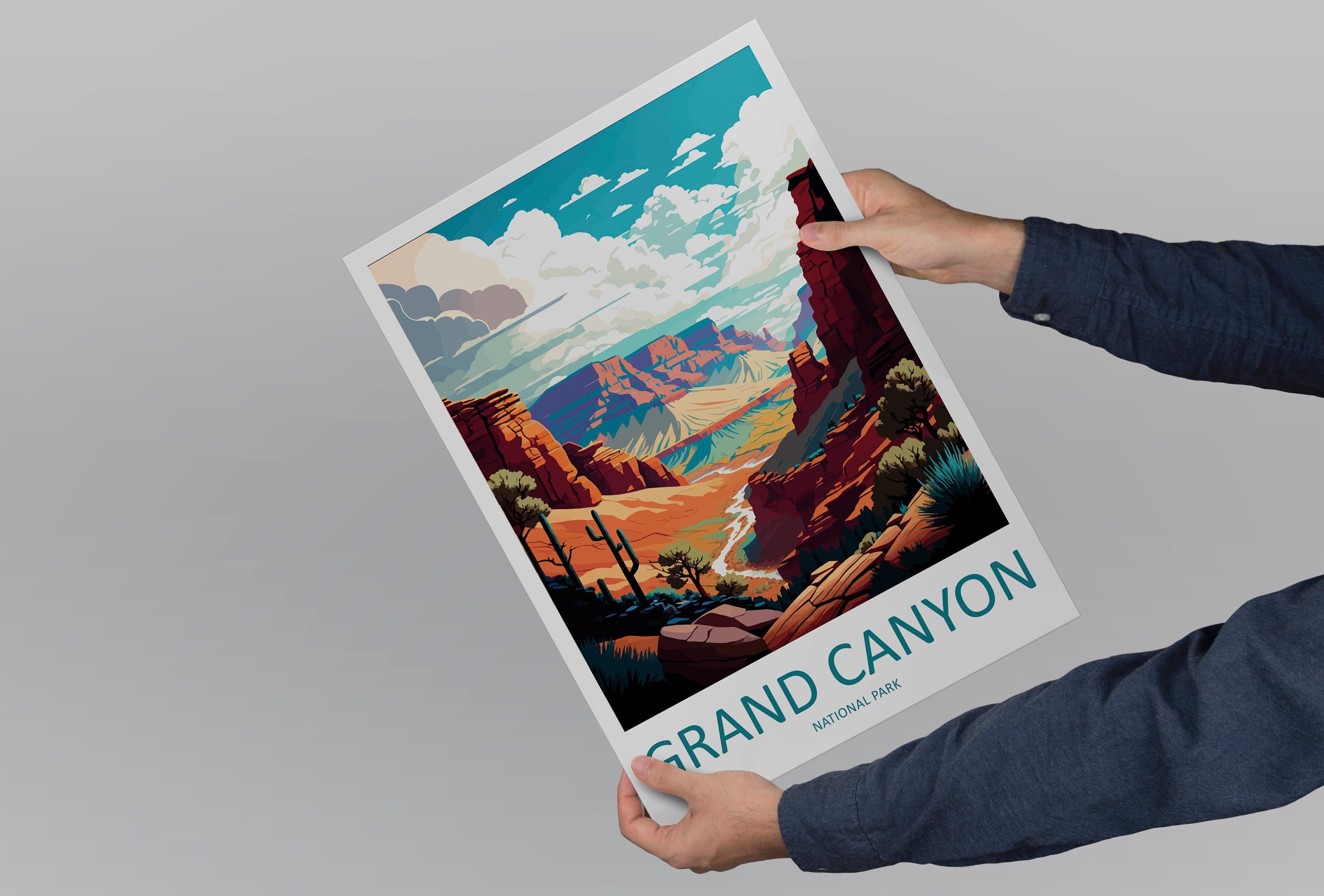 Grand Canyon National Park Travel Print