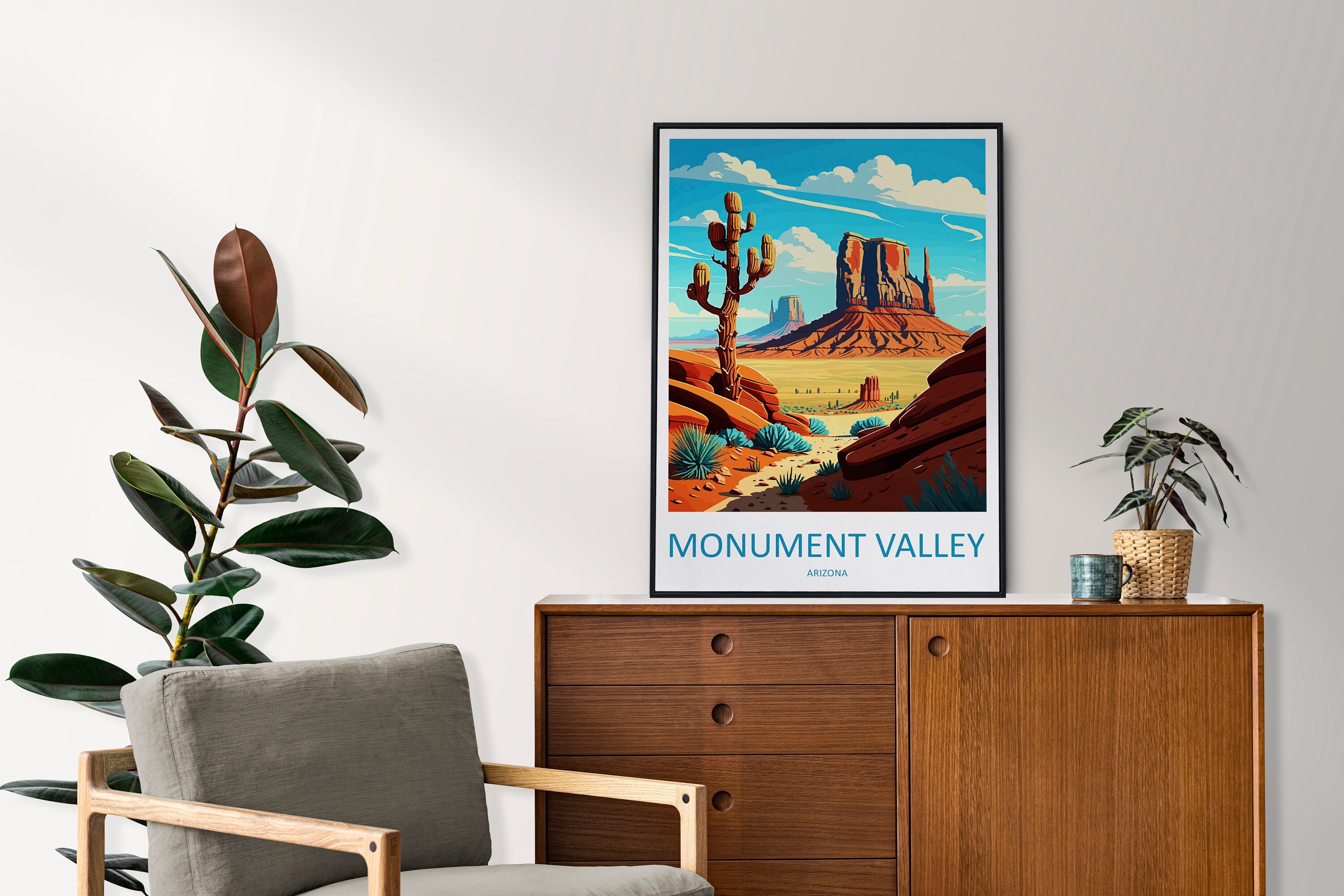 Monument Valley Travel Print