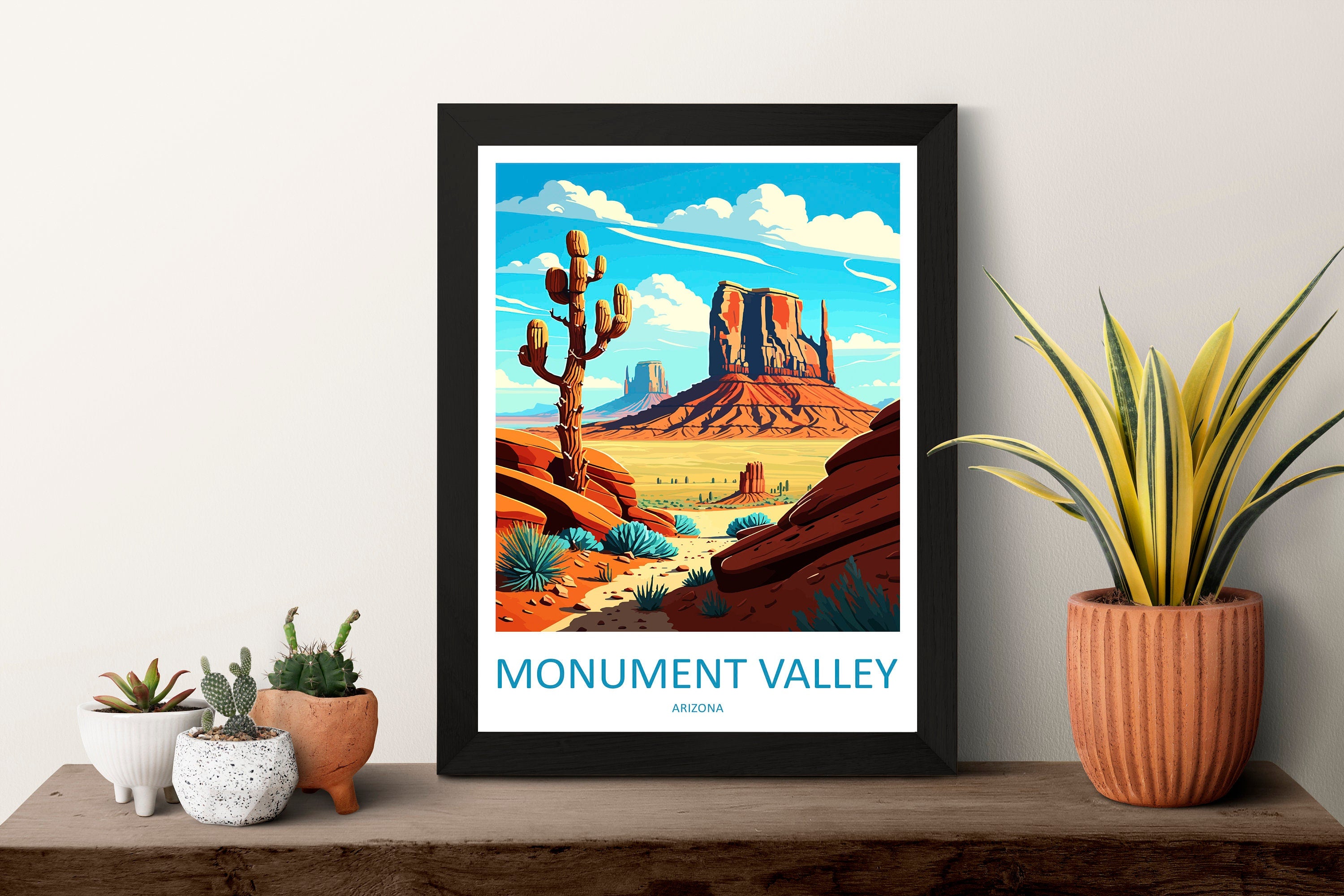 Monument Valley Travel Print