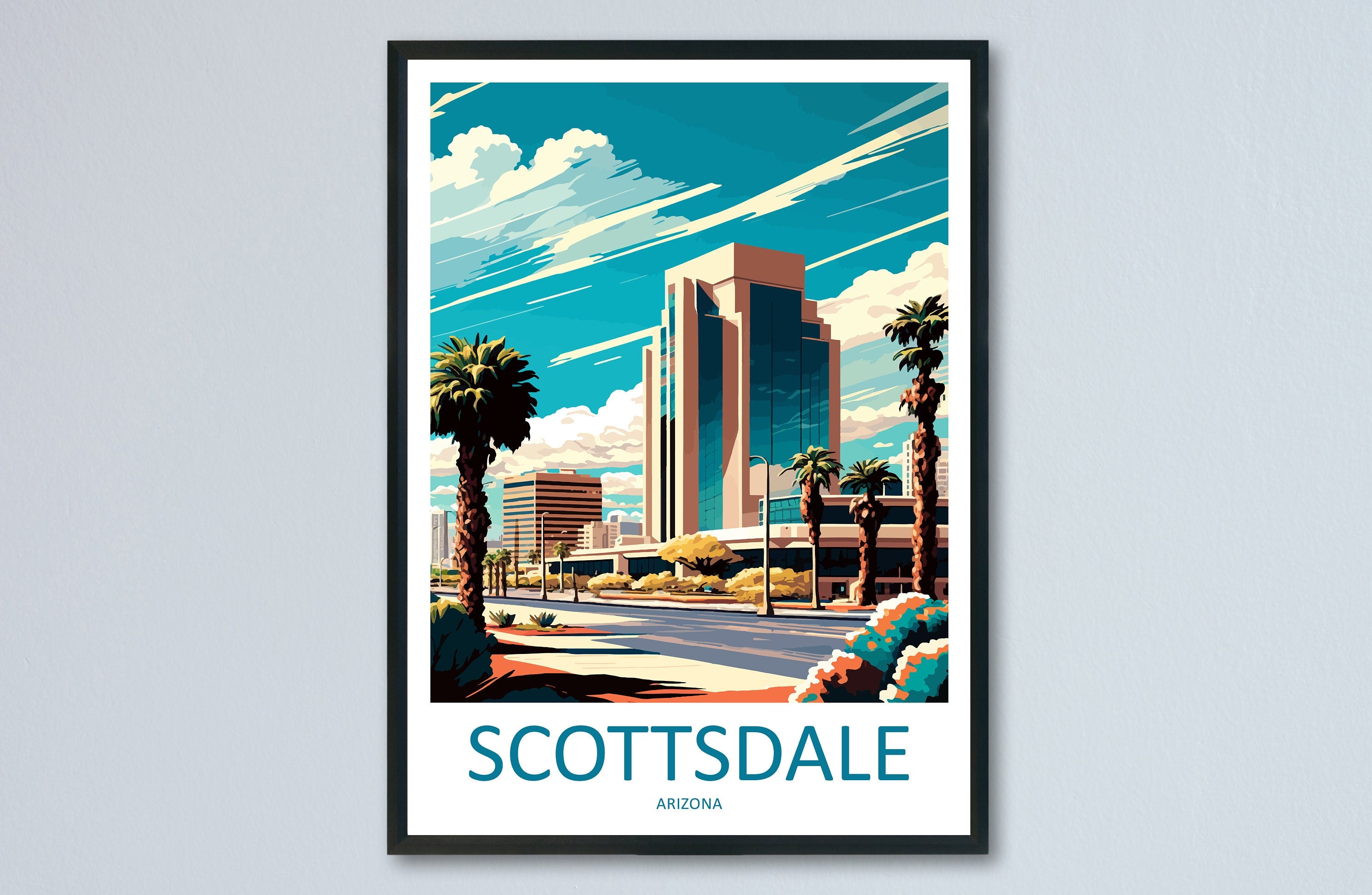 Scottsdale Travel Print