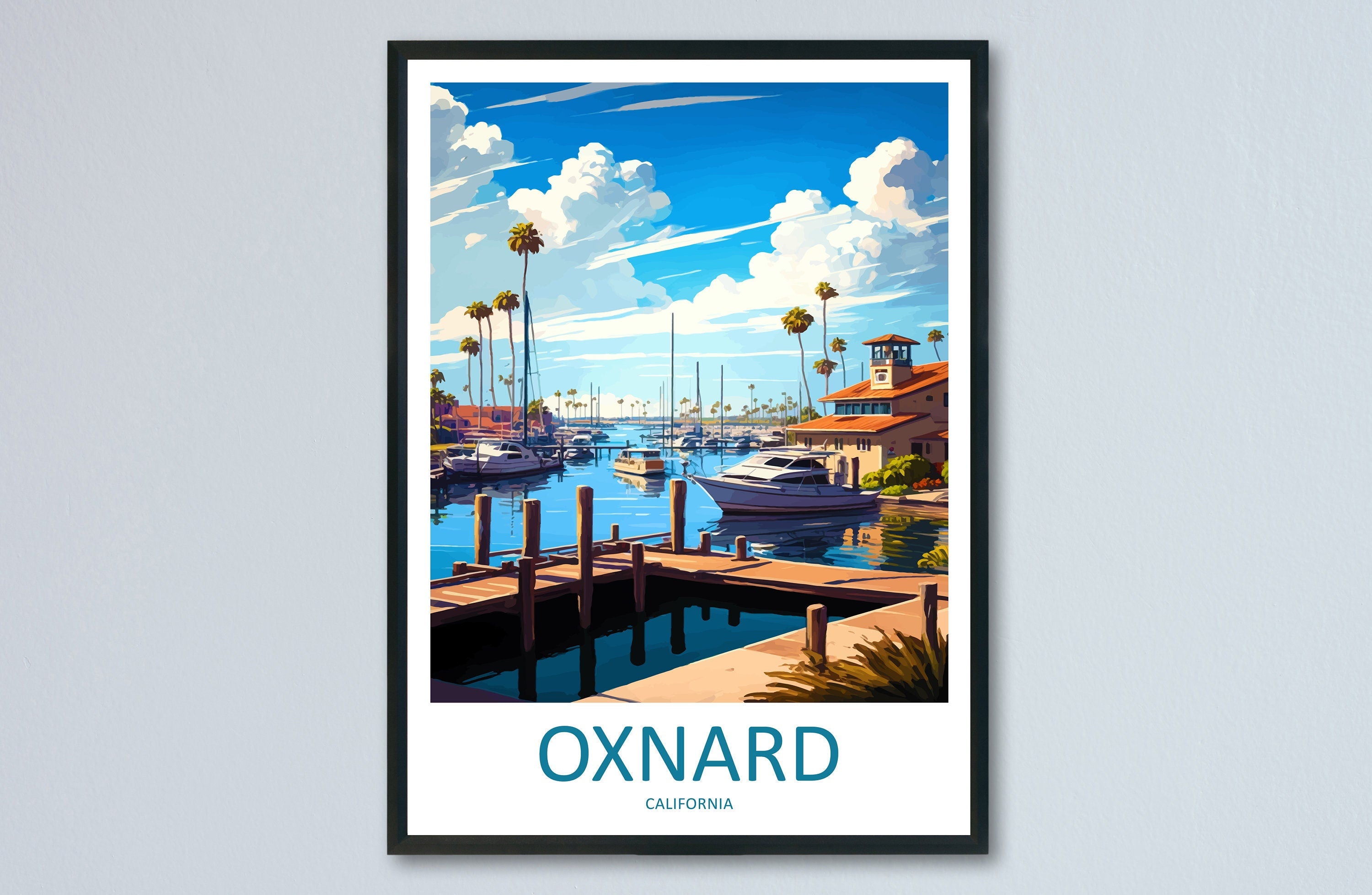 Oxnard Travel Print