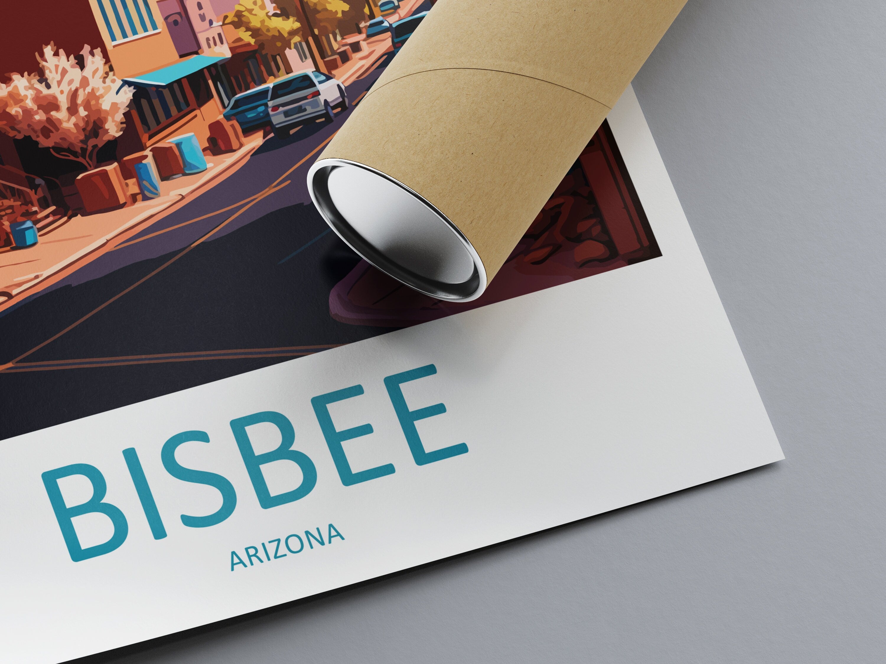 Bisbee Travel Print