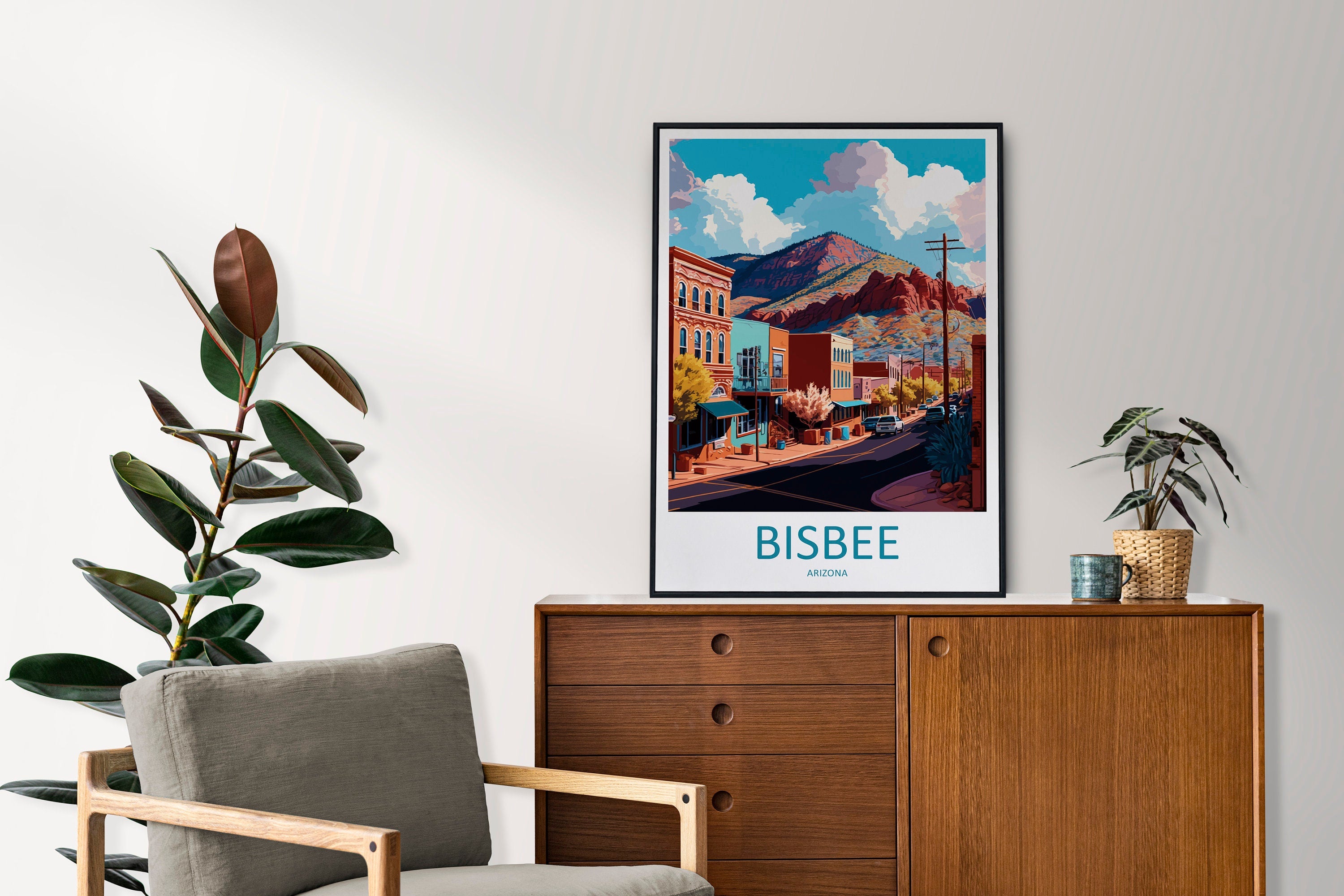 Bisbee Travel Print