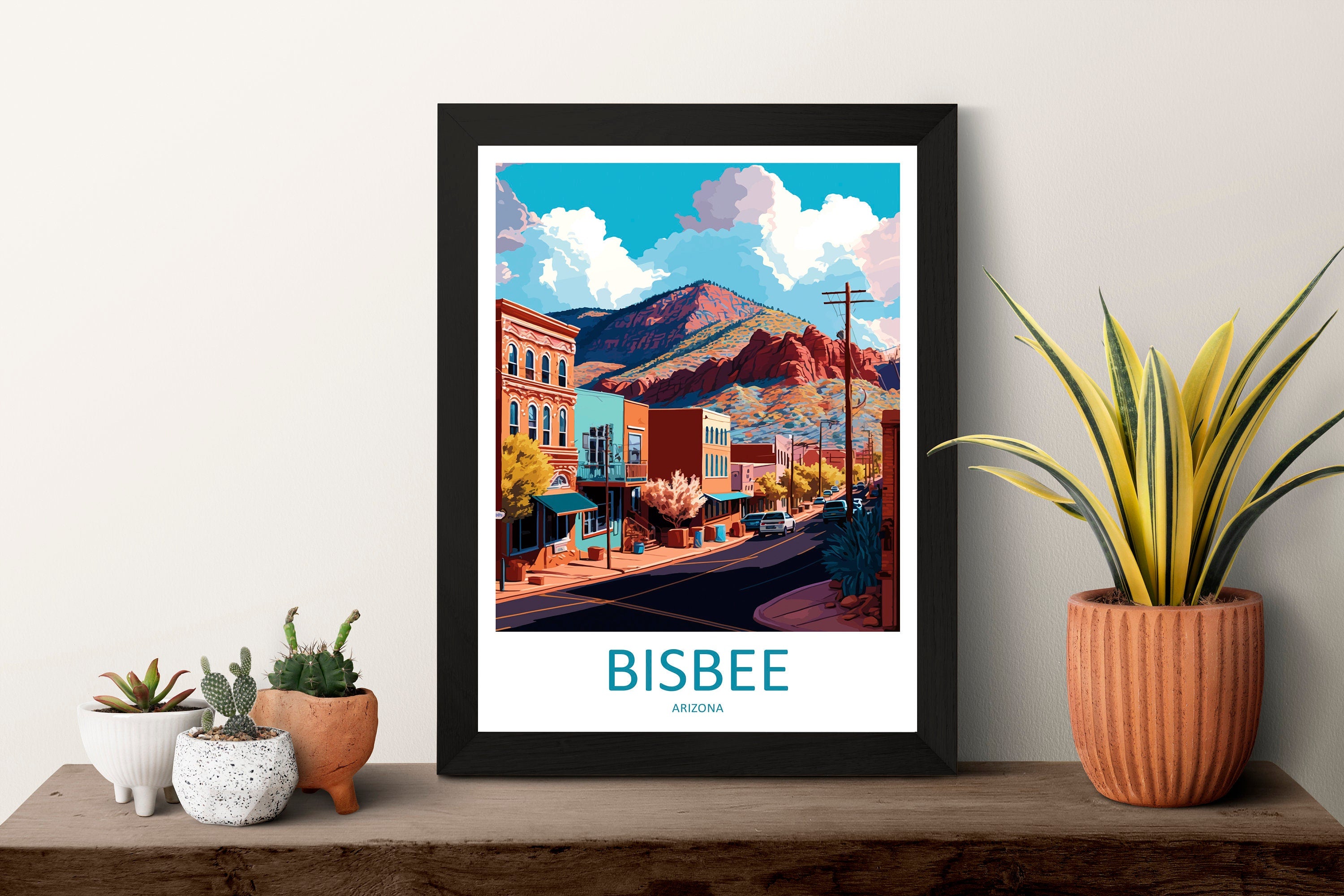 Bisbee Travel Print