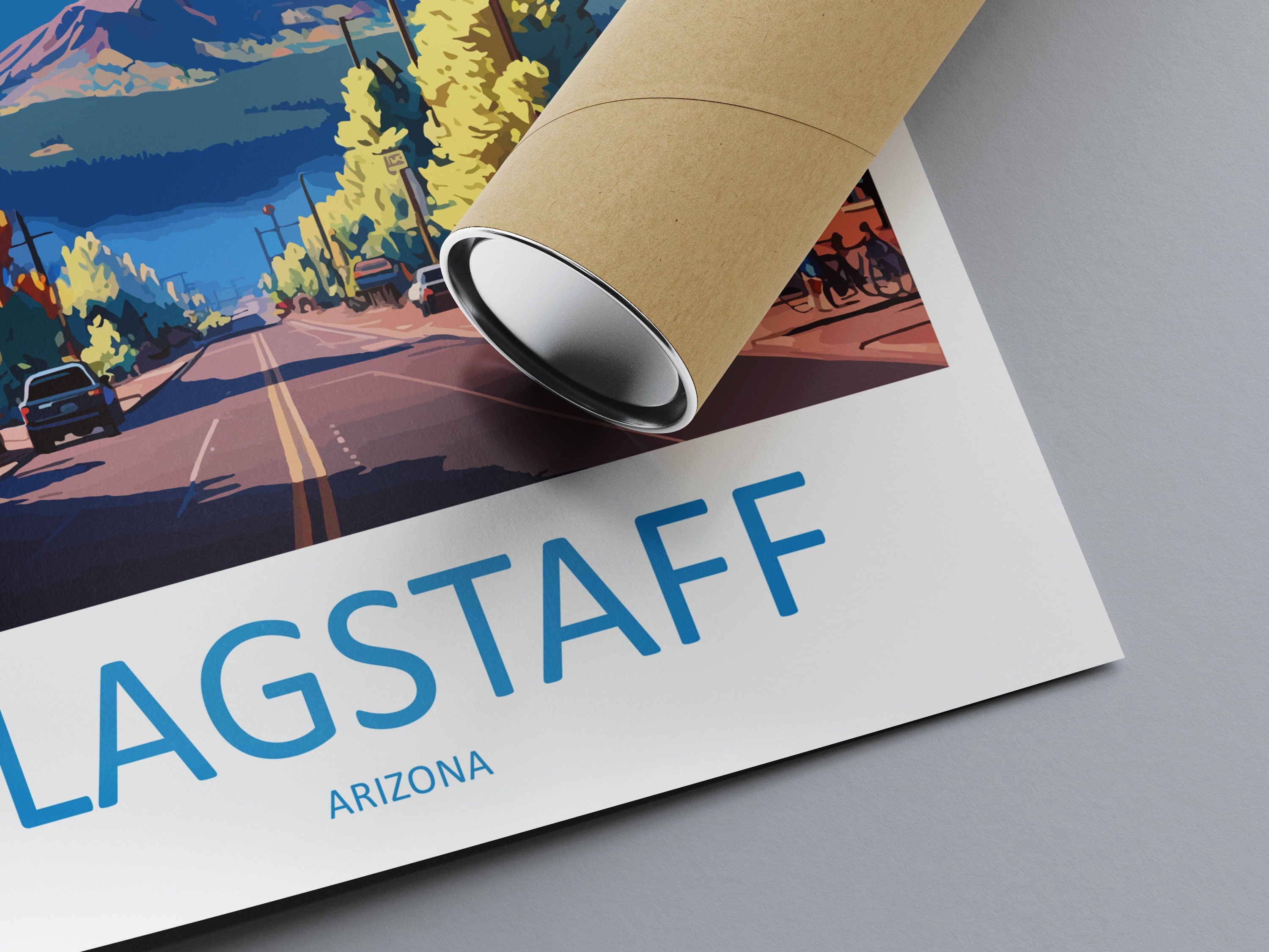 Flagstaff Travel Print