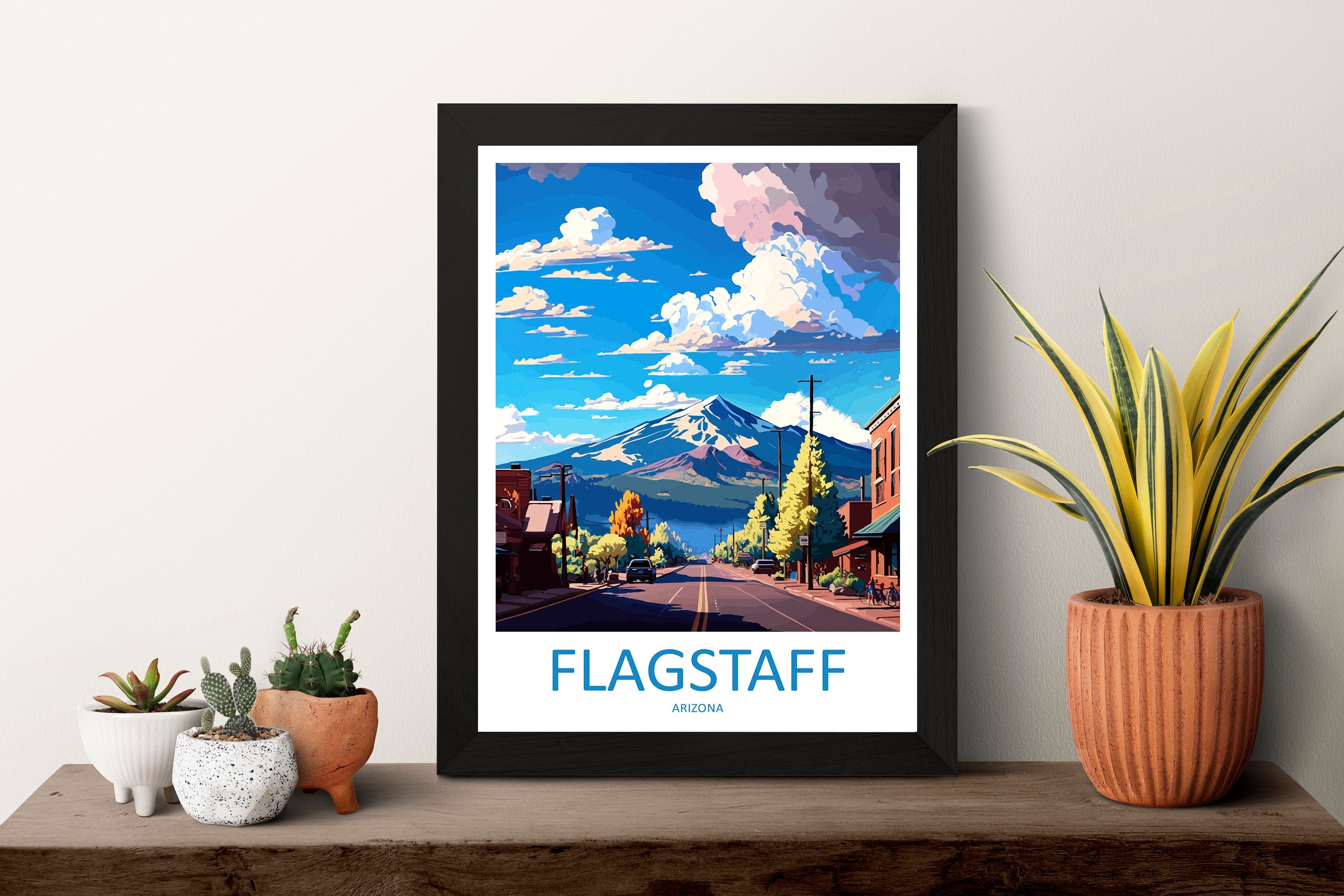 Flagstaff Travel Print