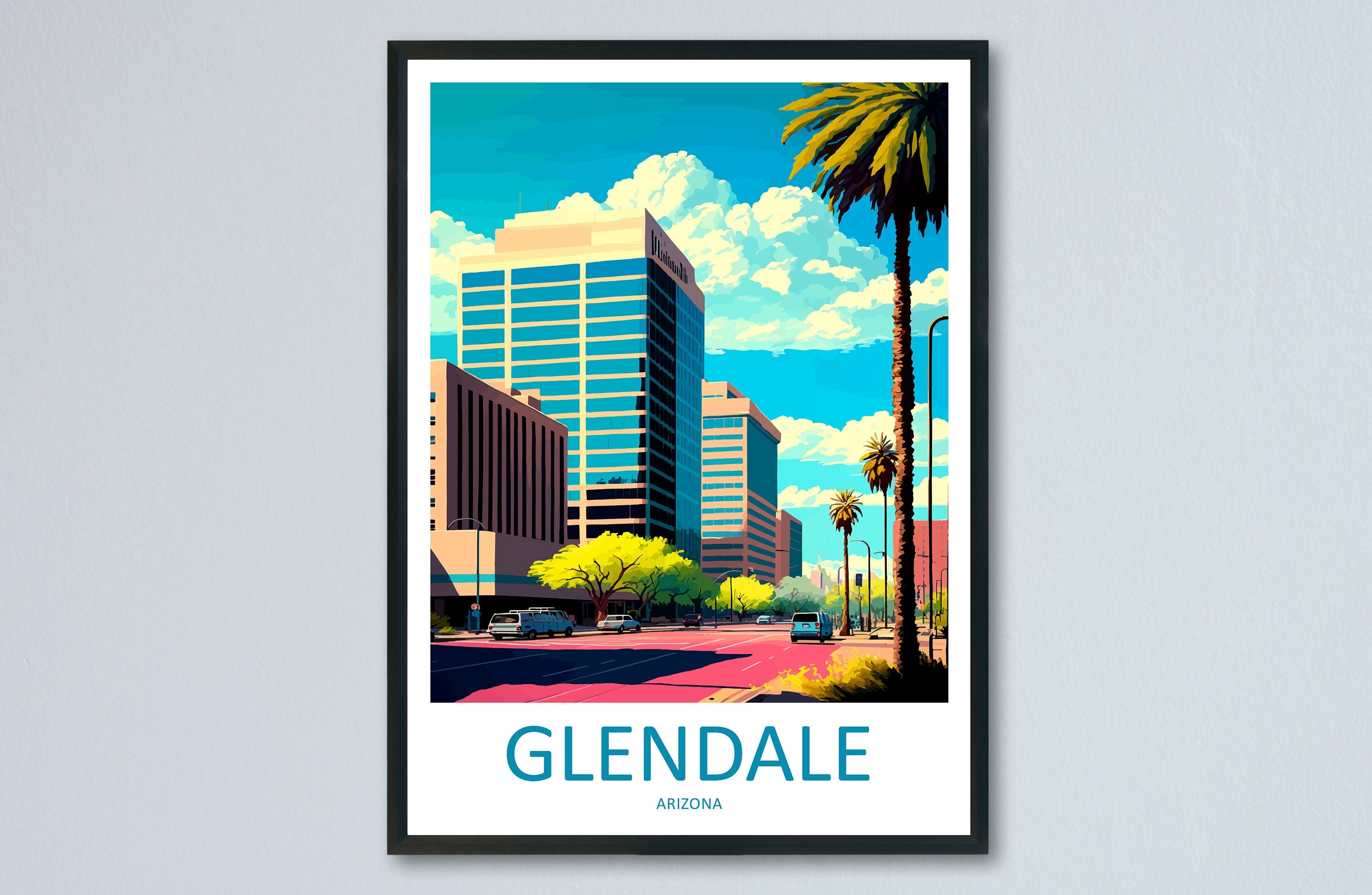 Glendale Travel Print