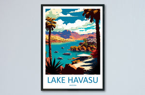 Lake Havasu Travel Print