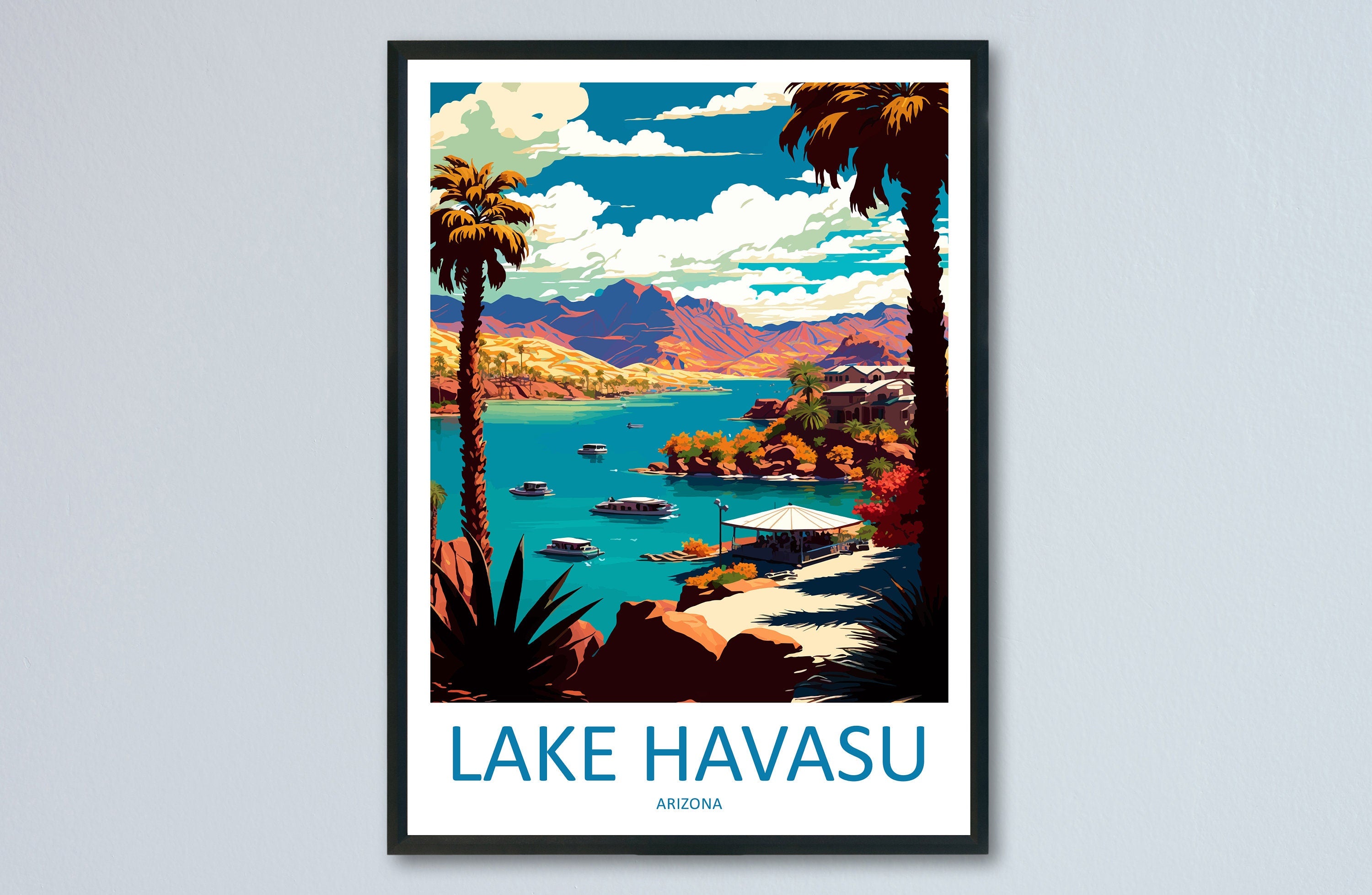 Lake Havasu Travel Print