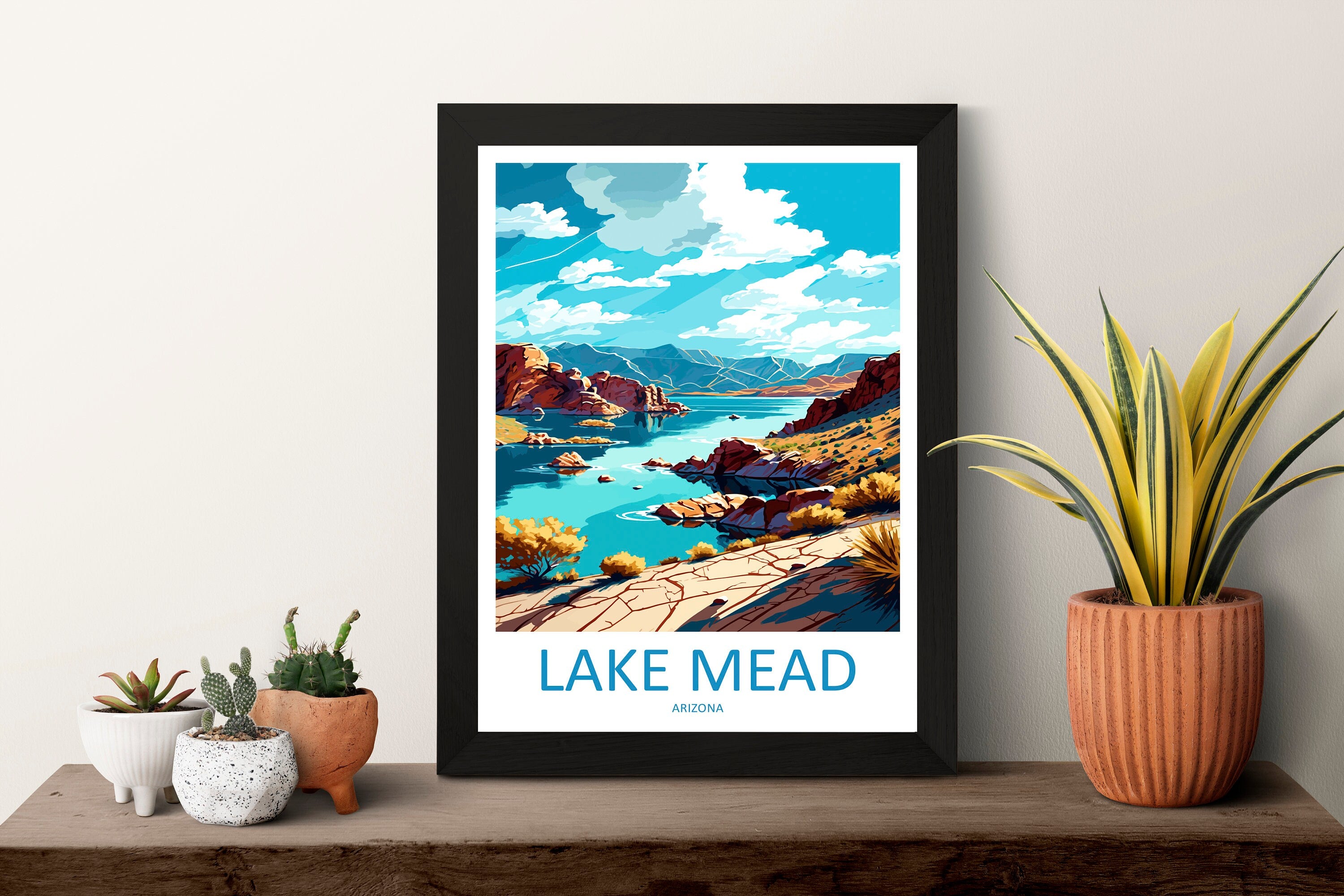 Lake Mead Travel Print