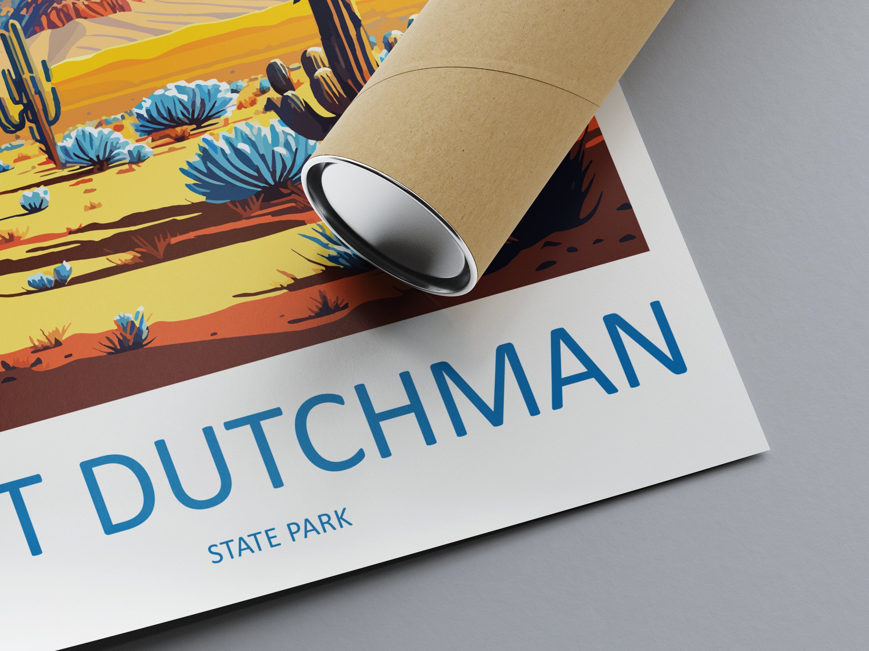 Lost Dutchman State Park Travel Print